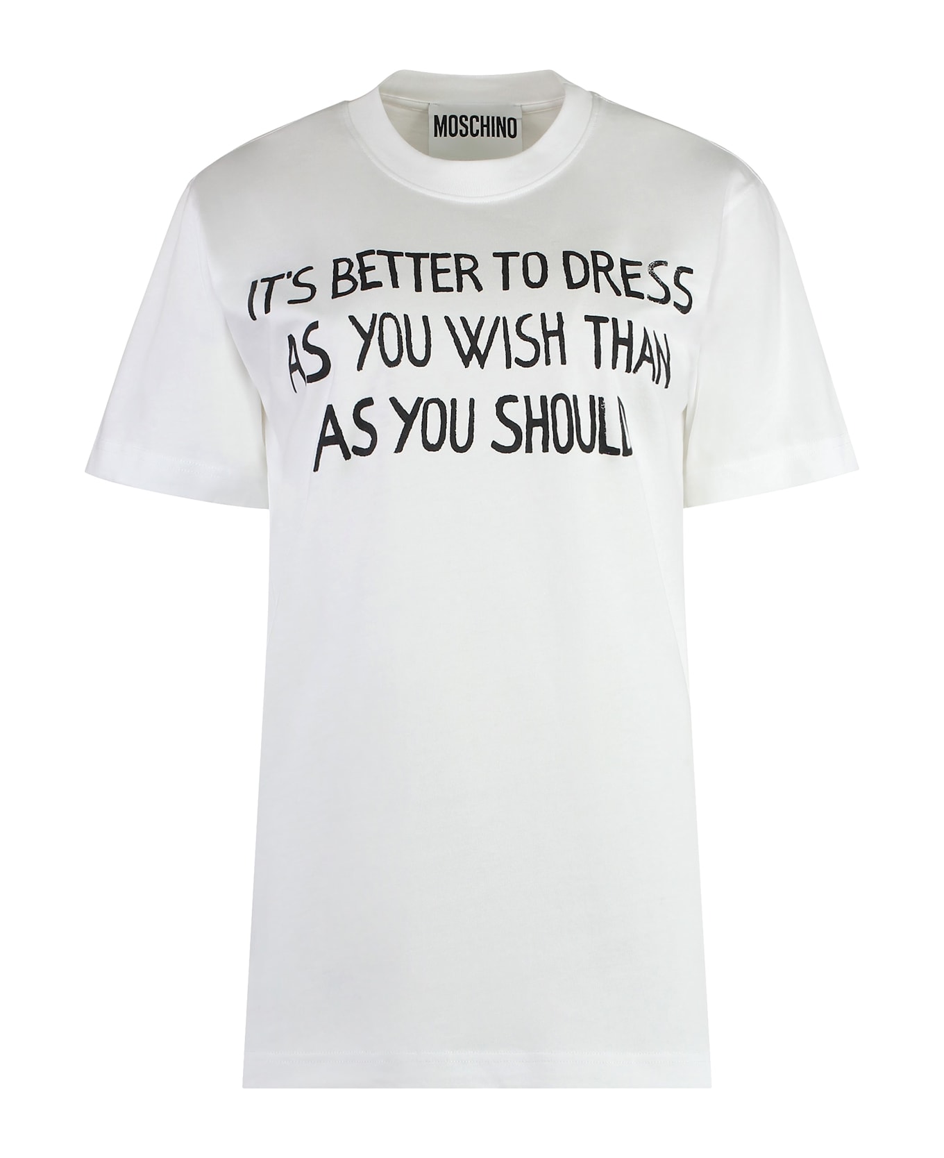 Moschino Printed T-shirt - White