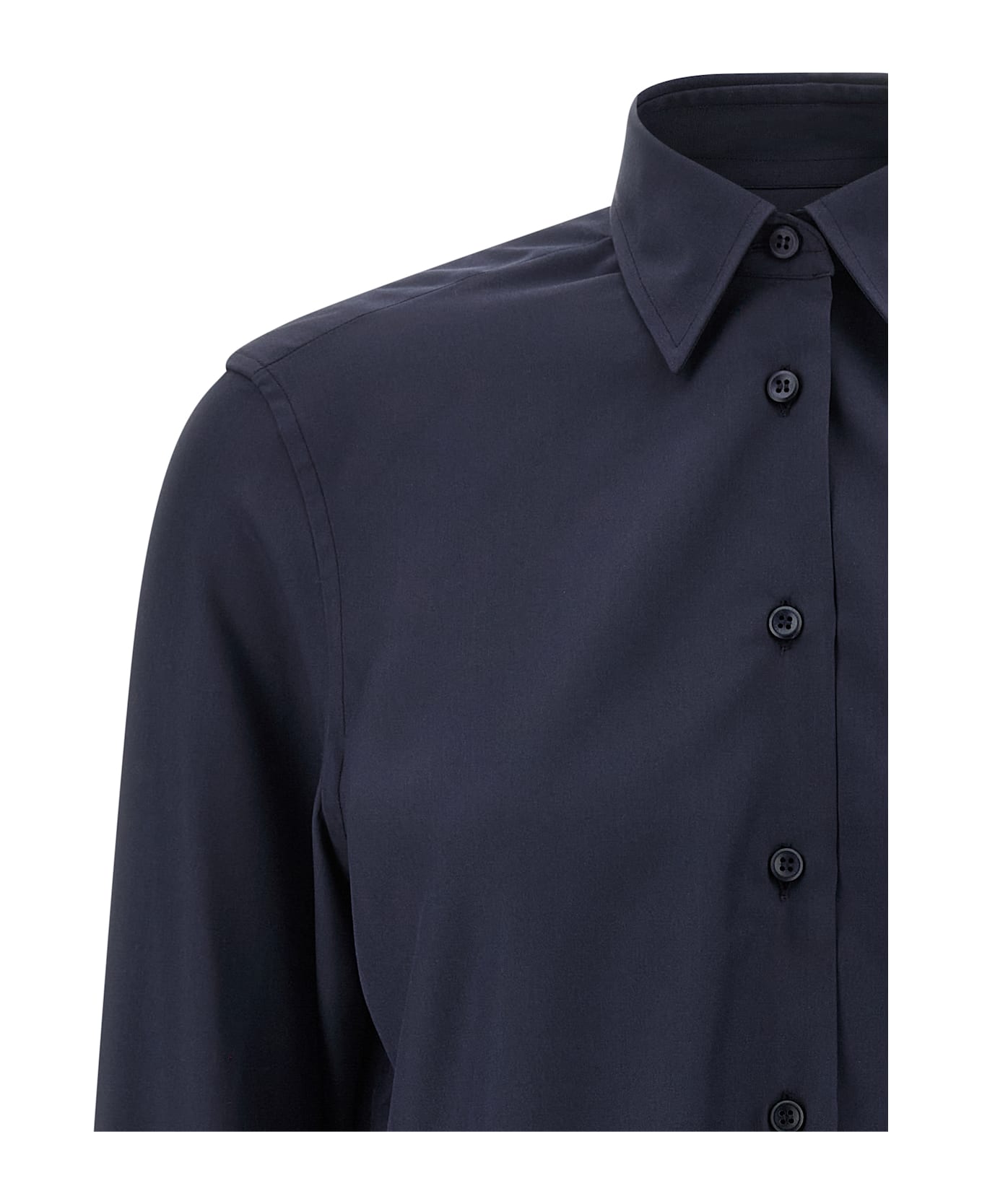 Brioni Silk Shirt - Blue