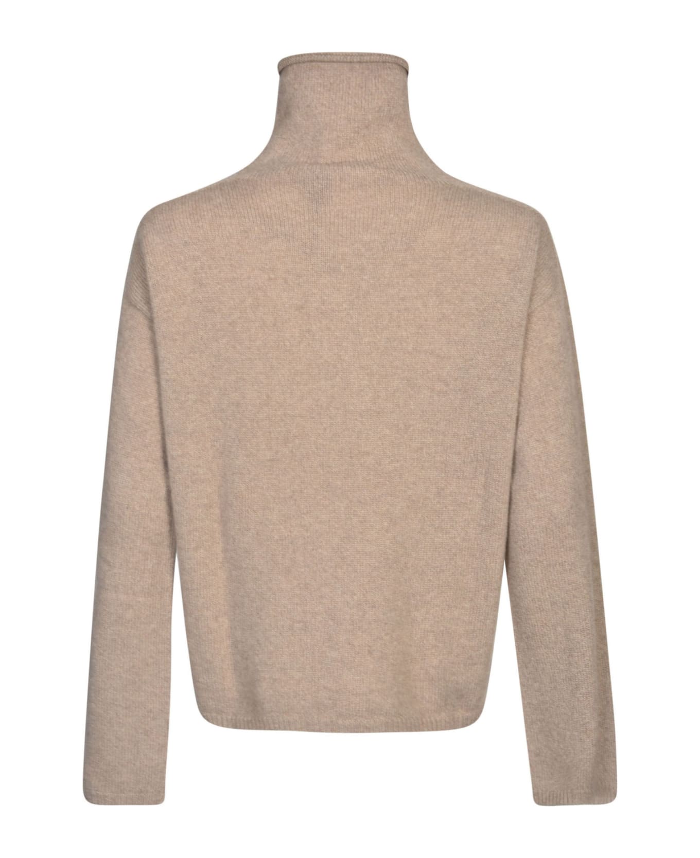 'S Max Mara Baldo Cashmere Turtleneck Sweater - Beige