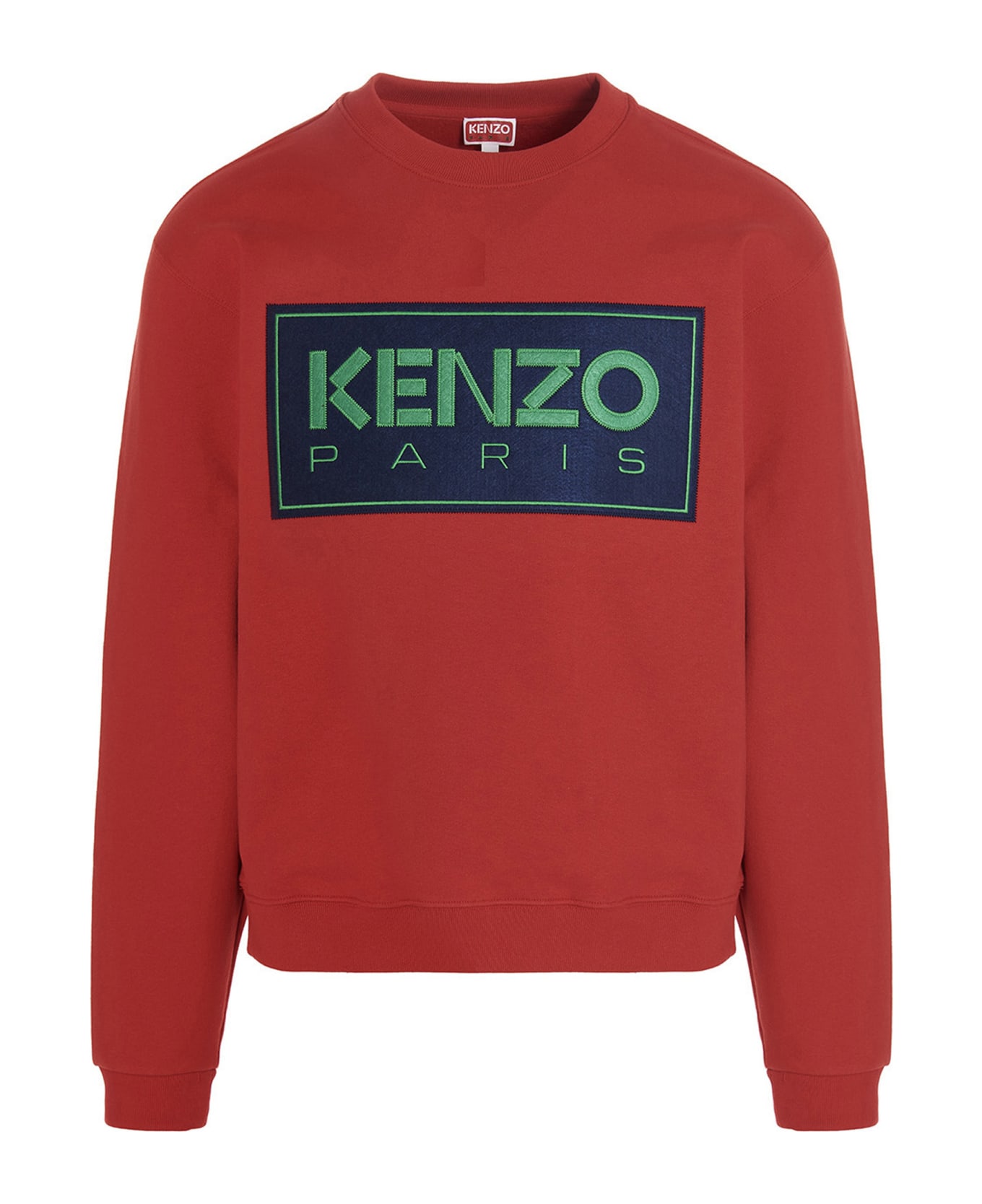 Kenzo 'box Logo' Sweatshirt - Red