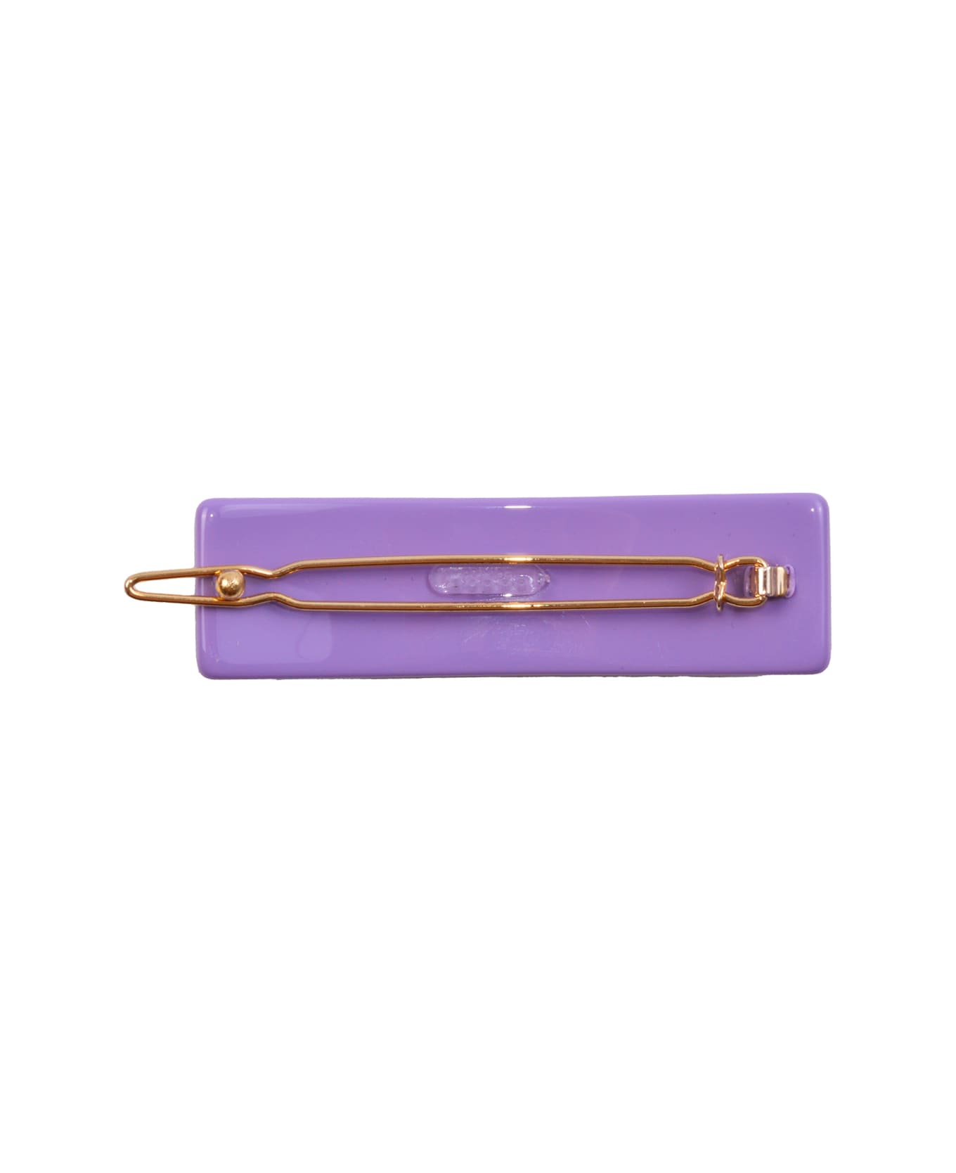 Fendi Hair Clip With Logo - Violet