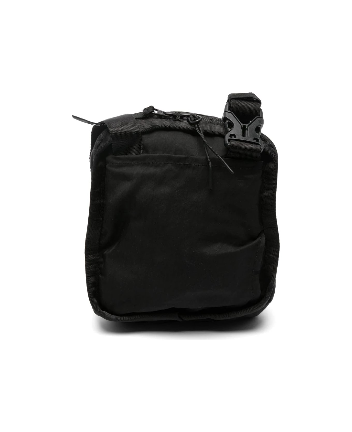 C.P. Company Undersixteen Shoulder Bag With Embroidery - Black
