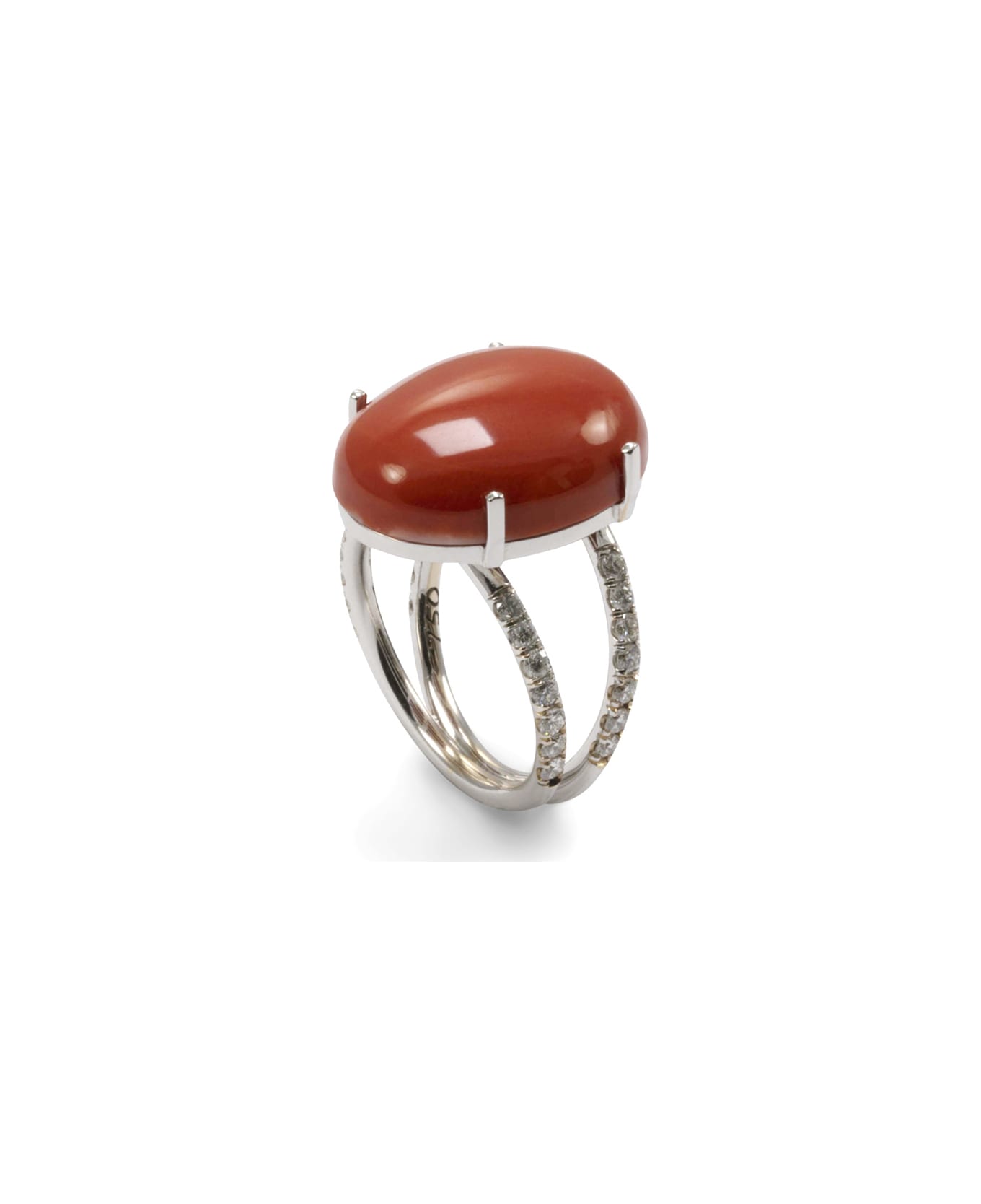 Lo Spazio Jewelry Lo Spazio Mare Rosso Ring - Red