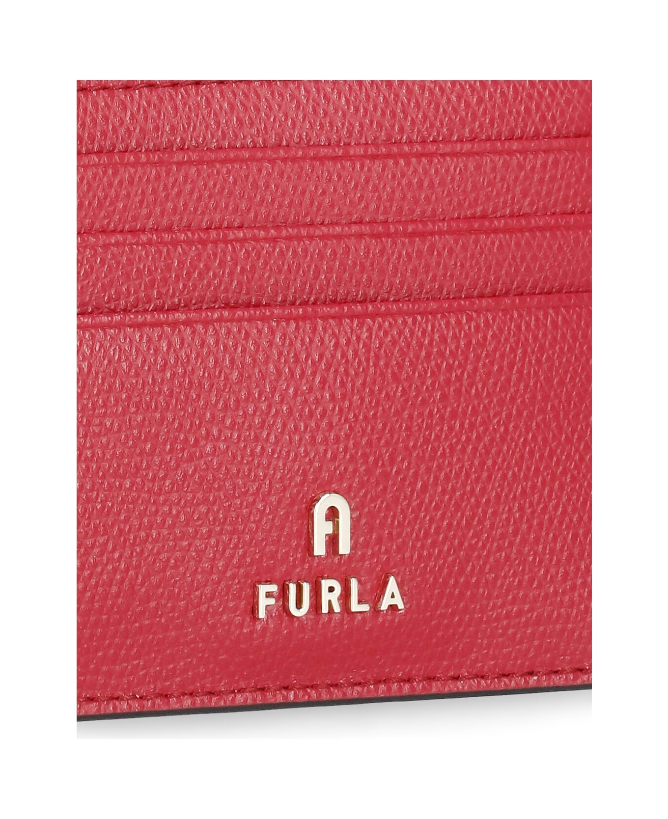Furla Camelia Holder Card - Red 財布