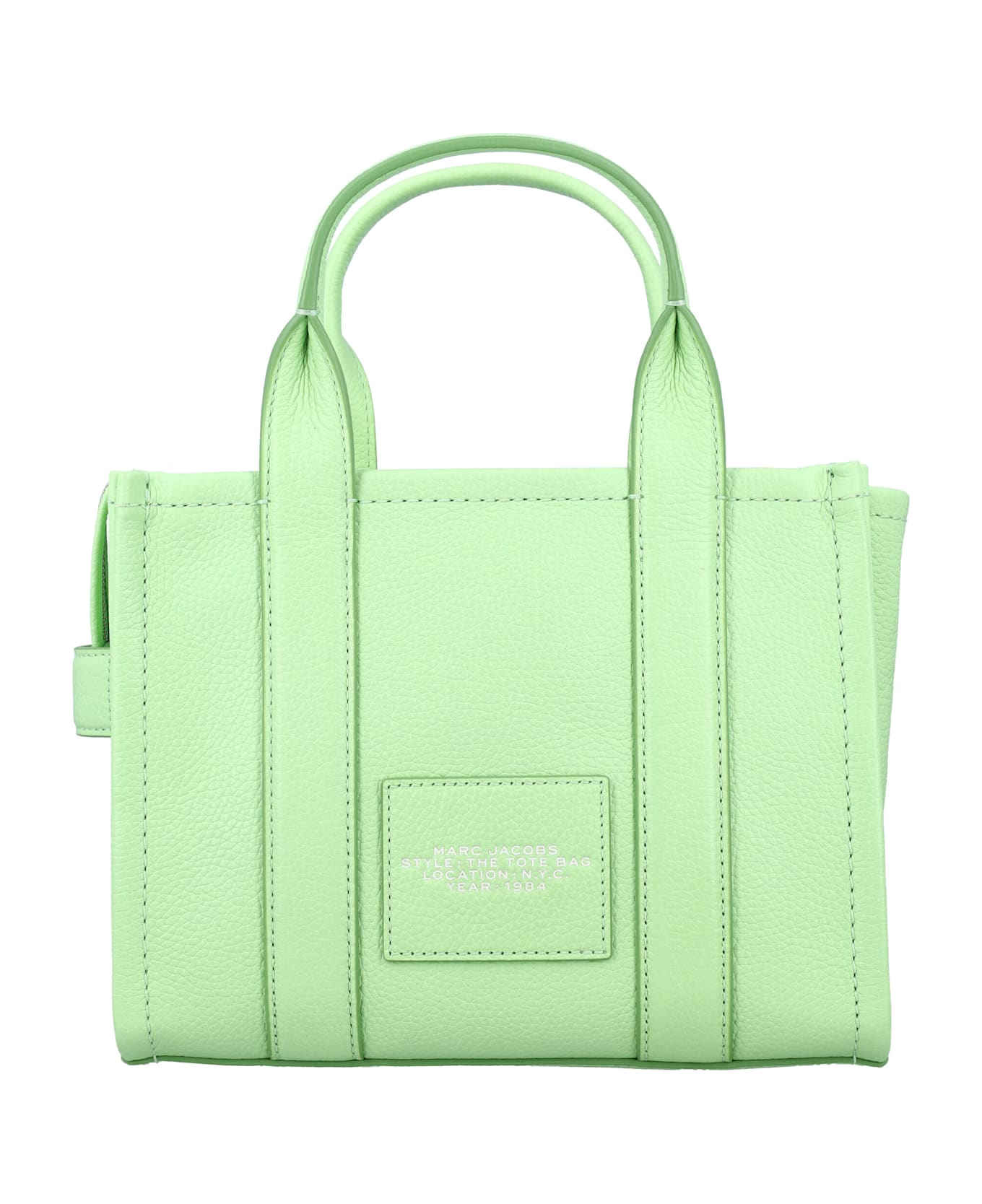 Marc Jacobs The Small Tote Bag Leather - PAPERMINT