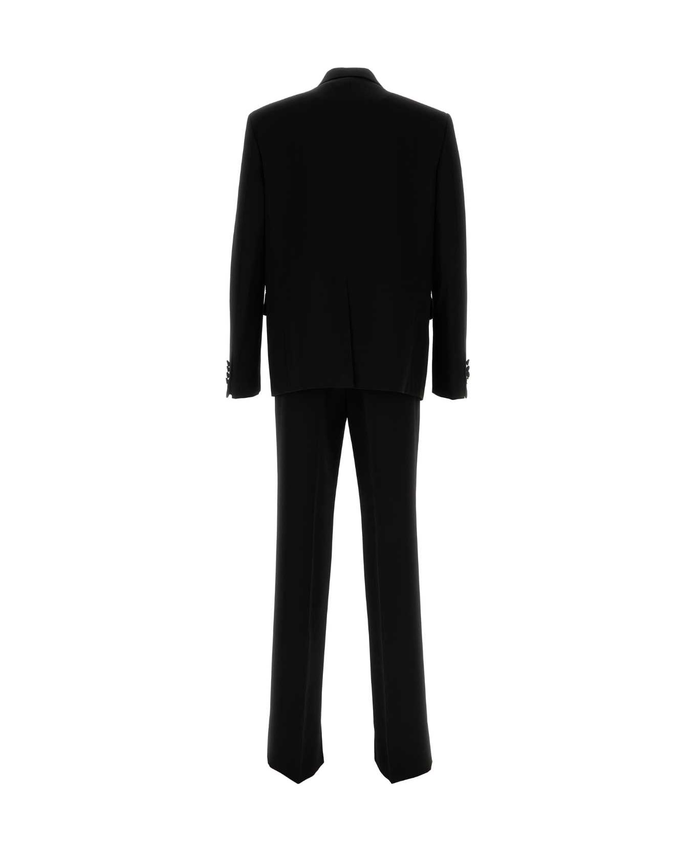 Gucci Black Wool Suit - BLK