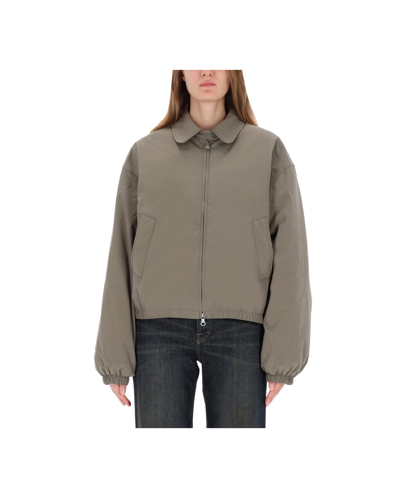 Our Legacy "cropped Avenue Puffa" Jacket - BLACK