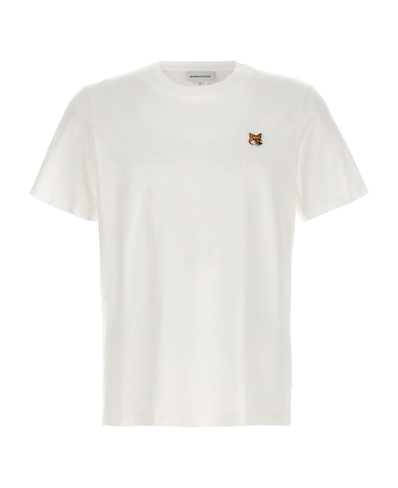 Maison Kitsuné 'fox Head' T-shirt - White