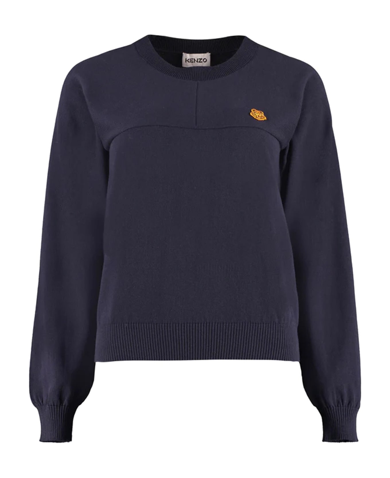 Kenzo Cotton Sweater - Blue