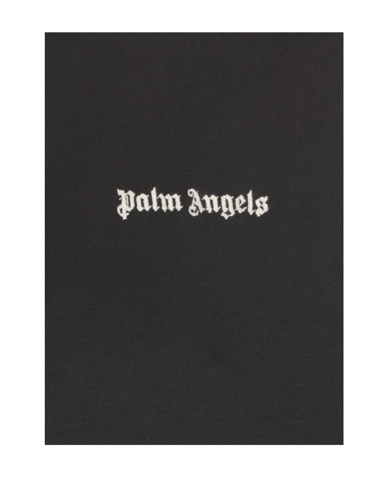 Palm Angels T-shirt With Classic Logo - Black