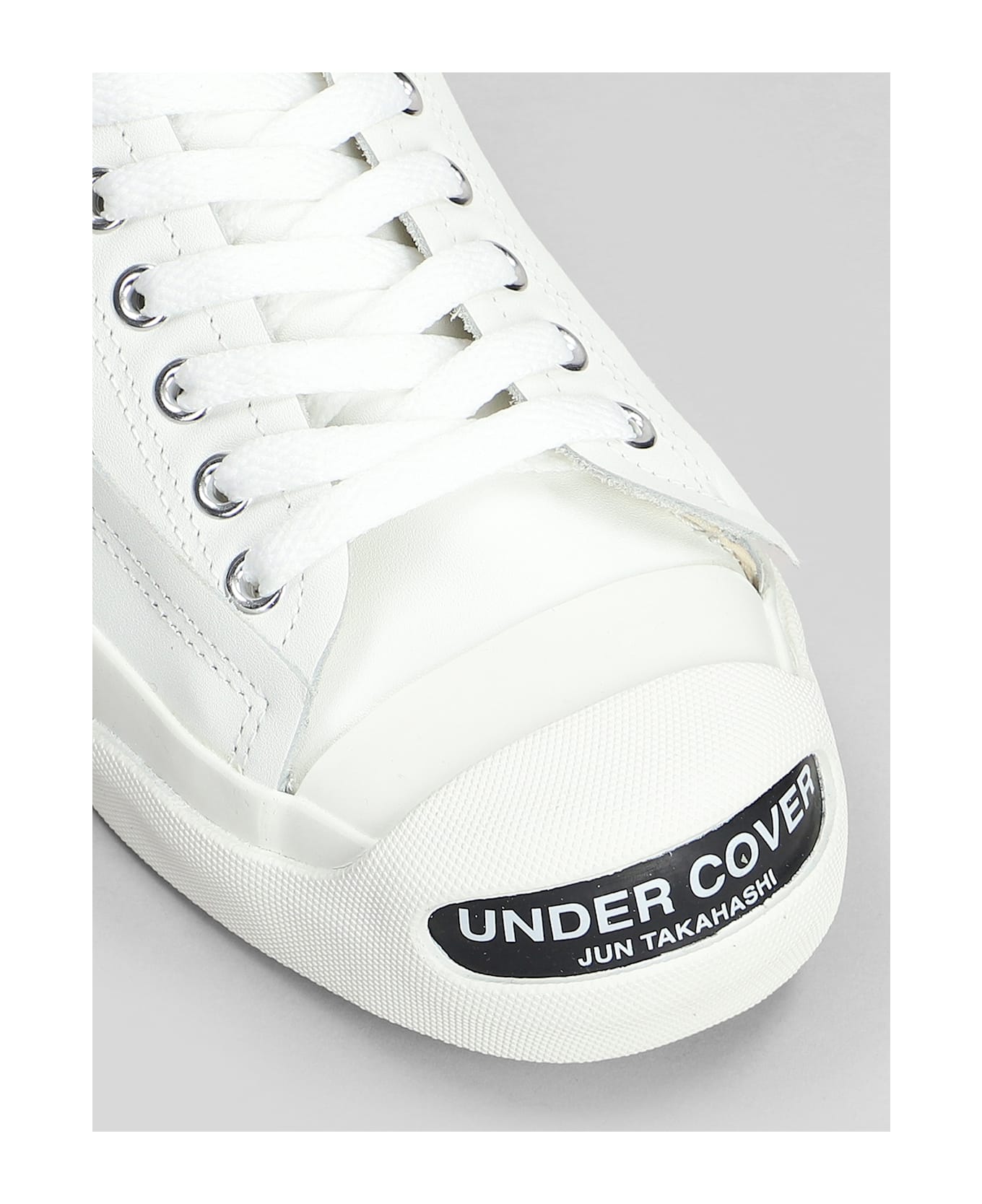 Undercover Jun Takahashi Sneakers In White Leather - white