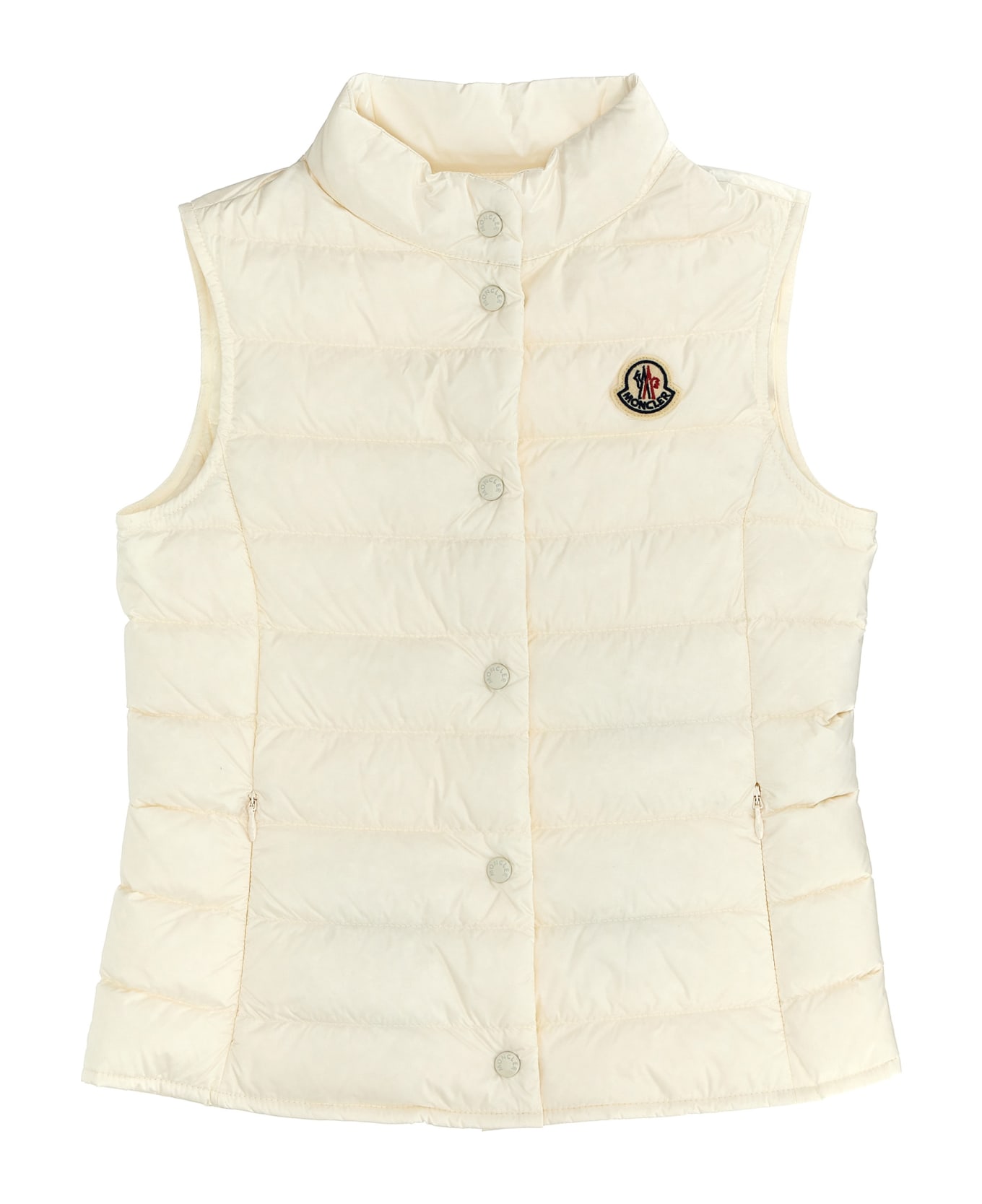 Moncler 'liane' Vest - White コート＆ジャケット