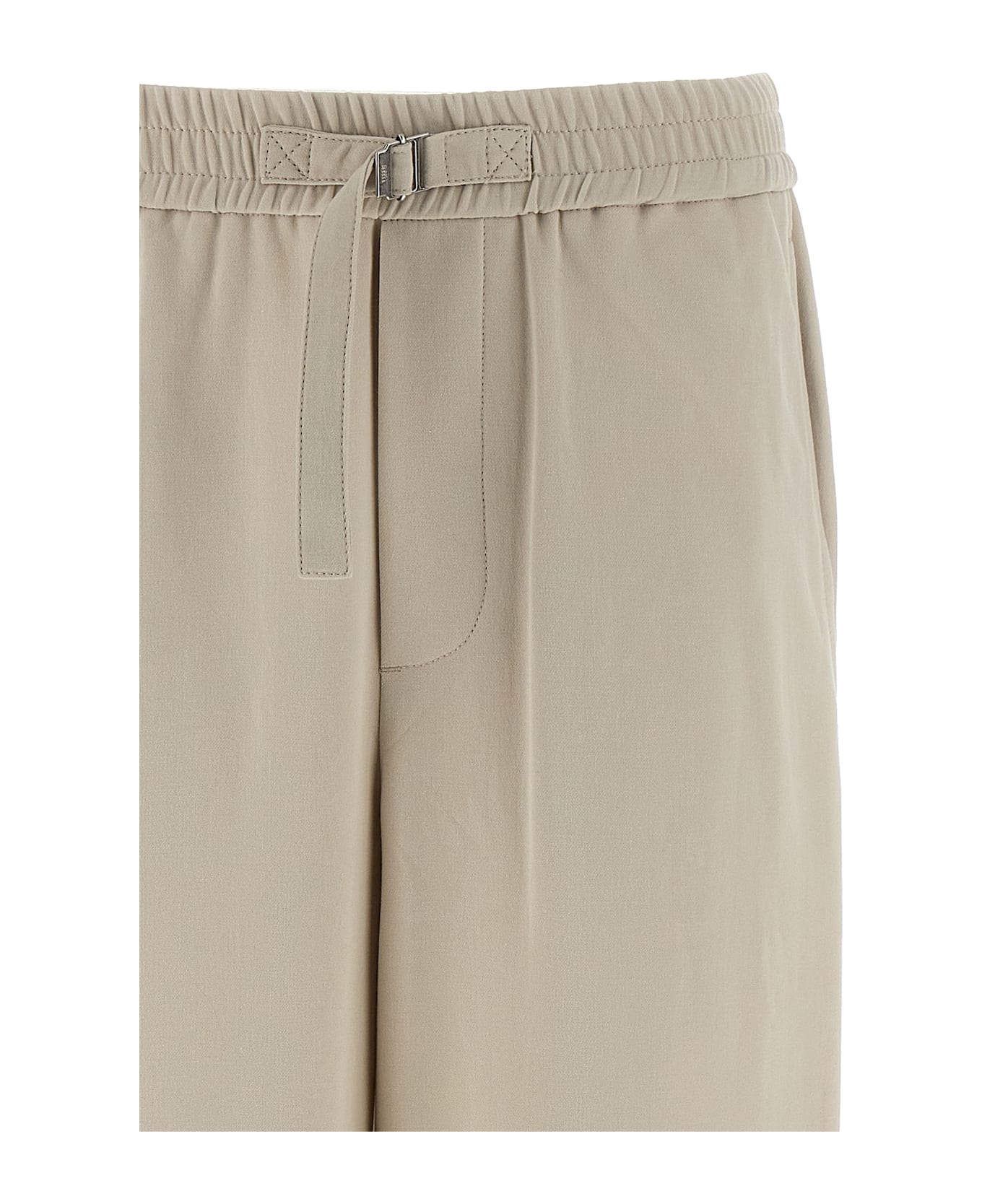 Ami Alexandre Mattiussi Cotton Trousers - Beige