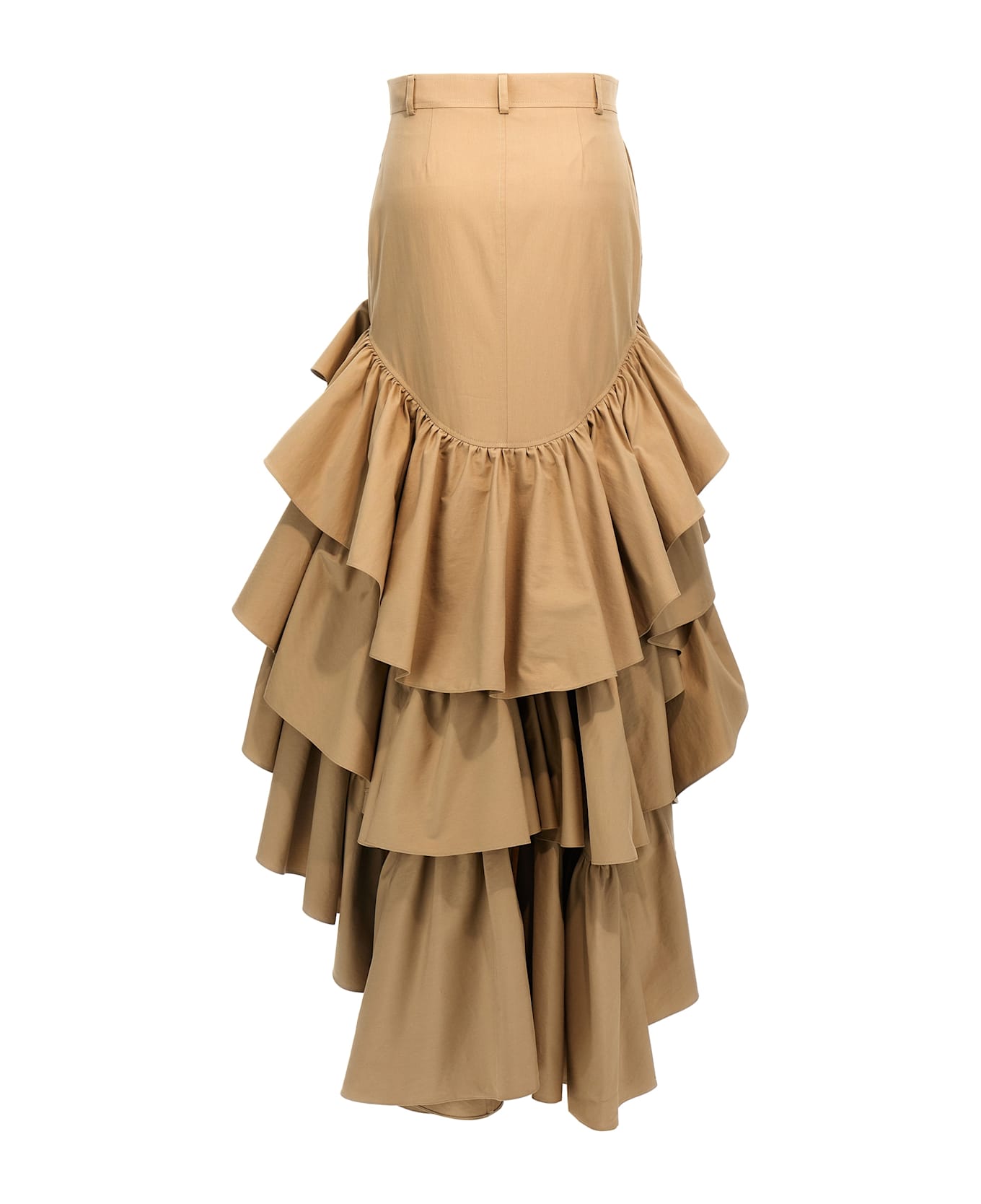 Moschino Asymmetrical Skirt - Beige