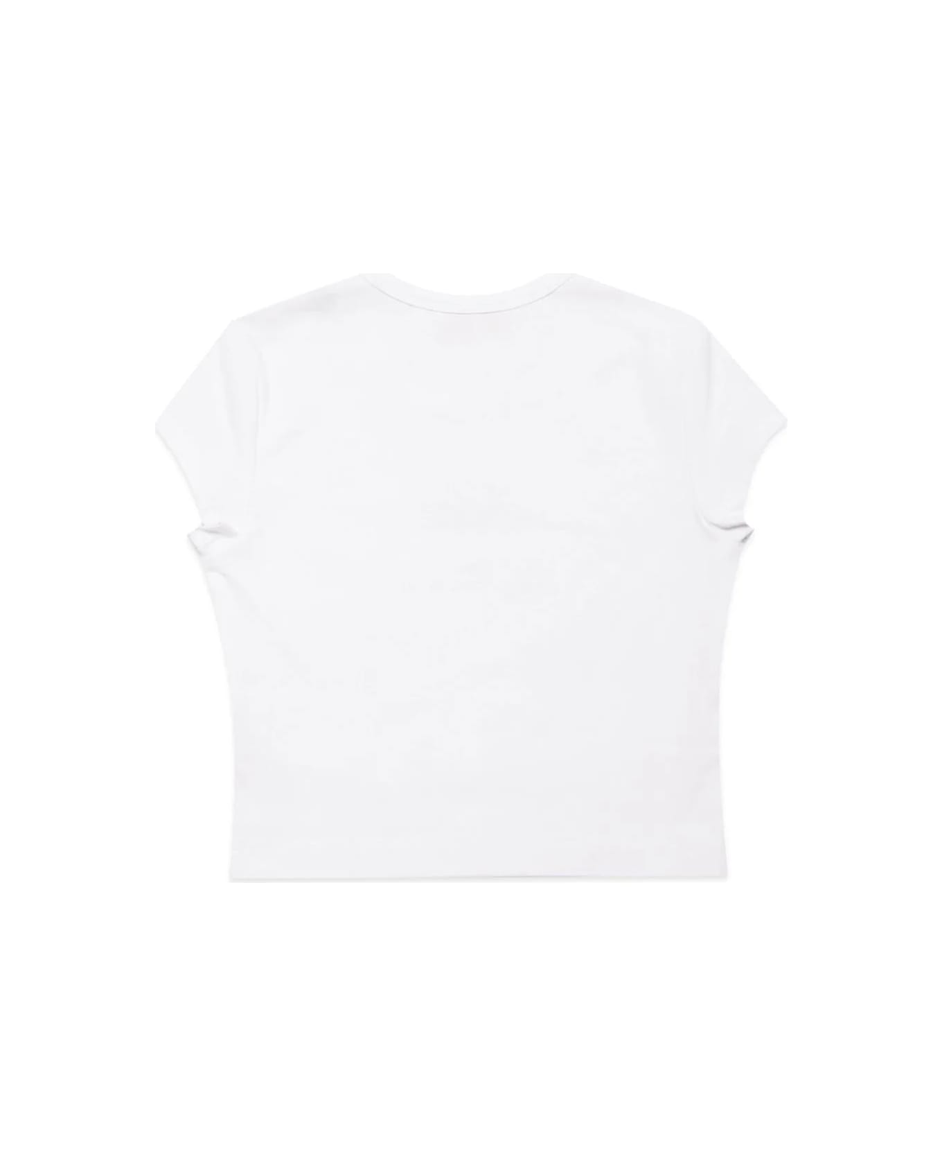 Diesel T-shirt Con Logo - White Tシャツ＆ポロシャツ