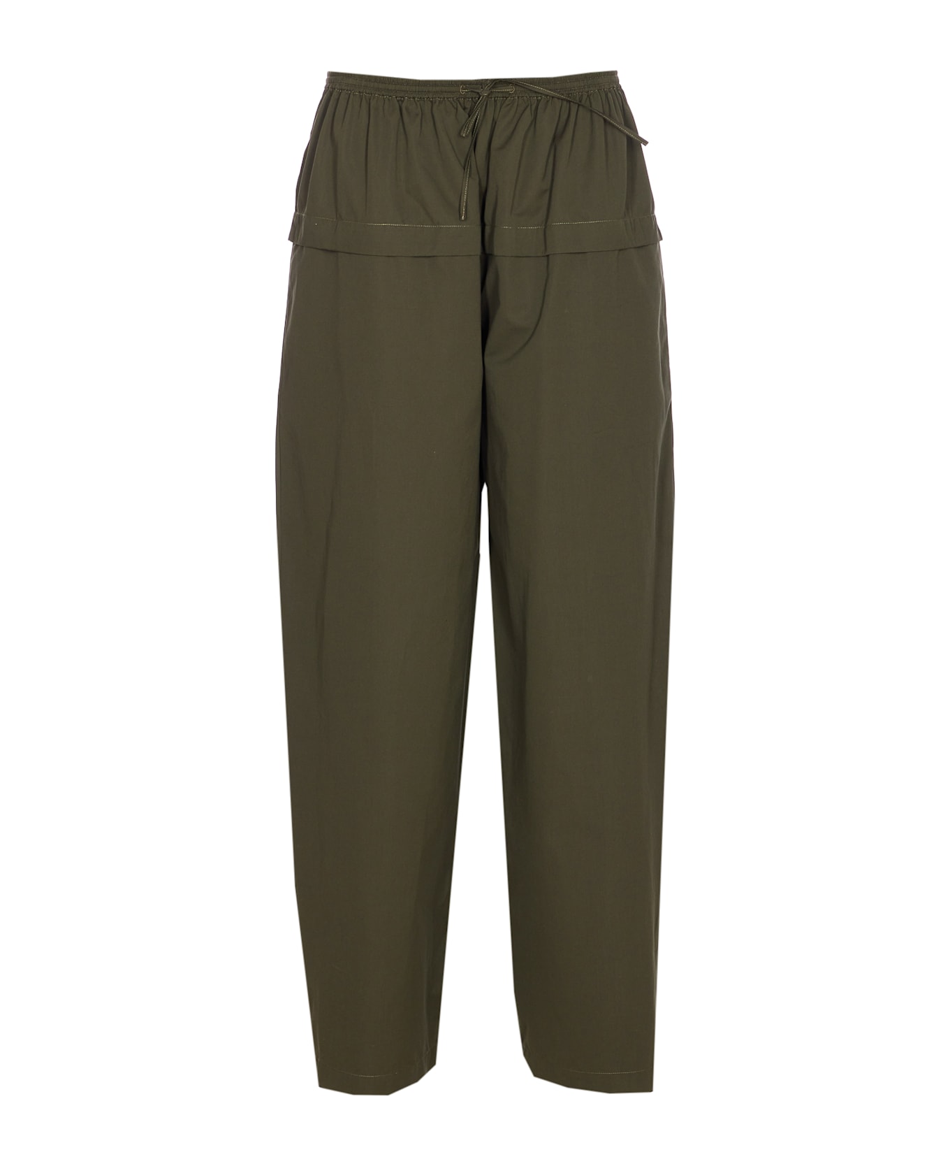 Alaia Peplum Pants - Green