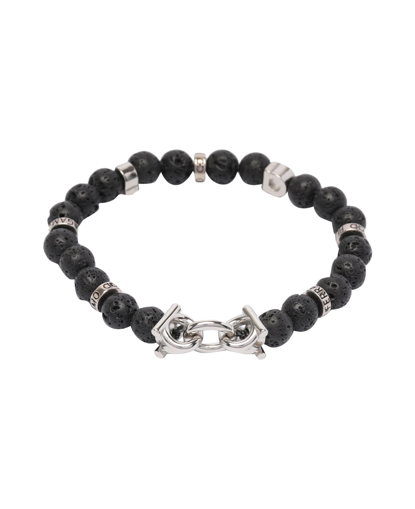 Ferragamo Beads Bracelet - Black ブレスレット