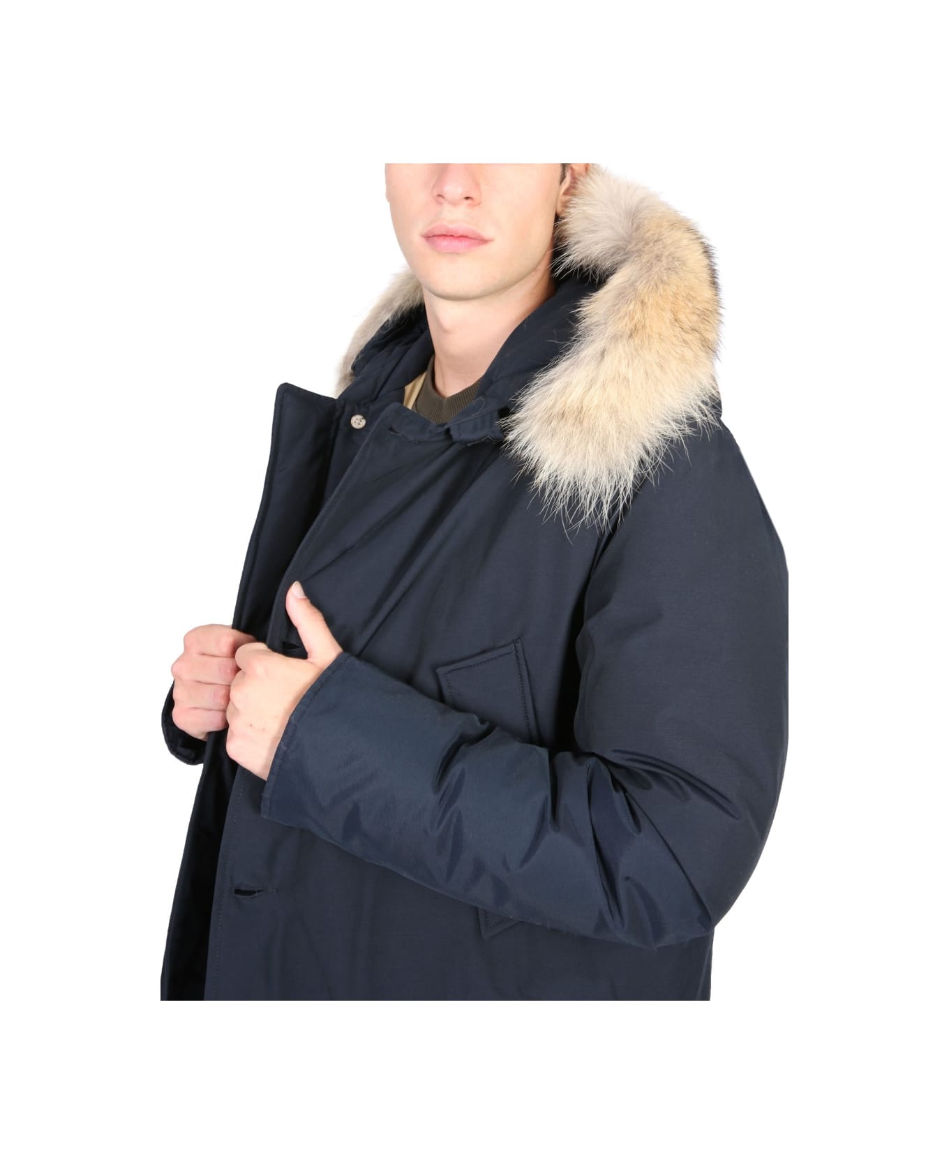 Woolrich Down Jacket 'arctic' - Blue