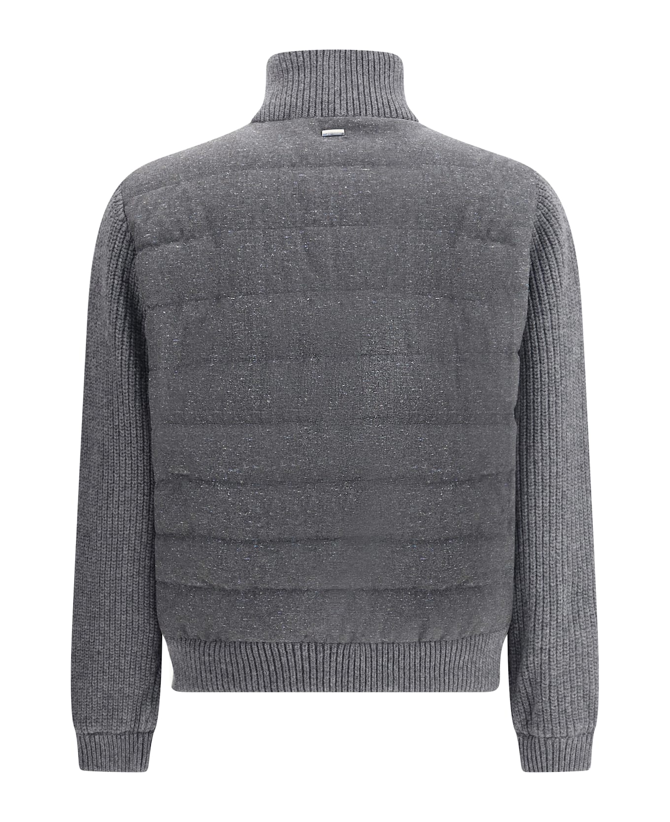 Herno Wool Bomber Jacket - Ferro