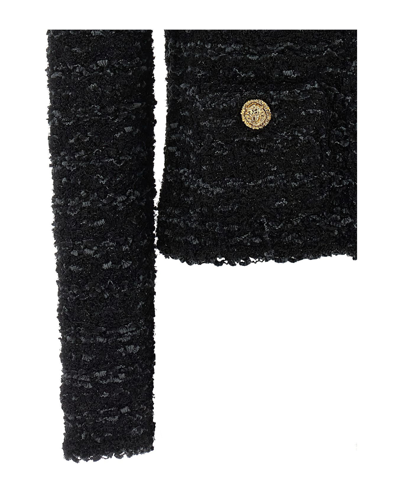 Balmain Tweed Blazer - Black  