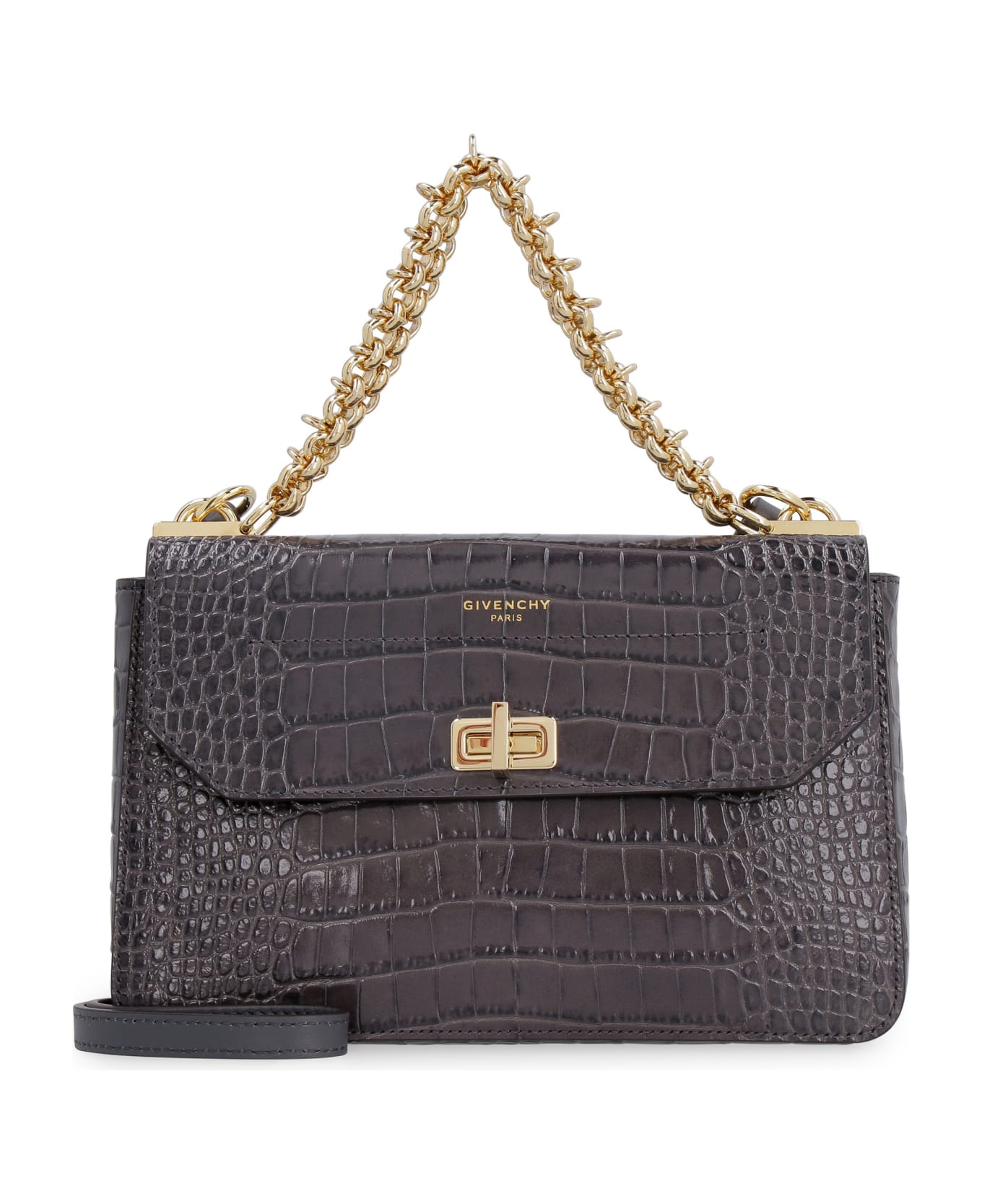 Givenchy Crocodile Effect Leather Bag italist