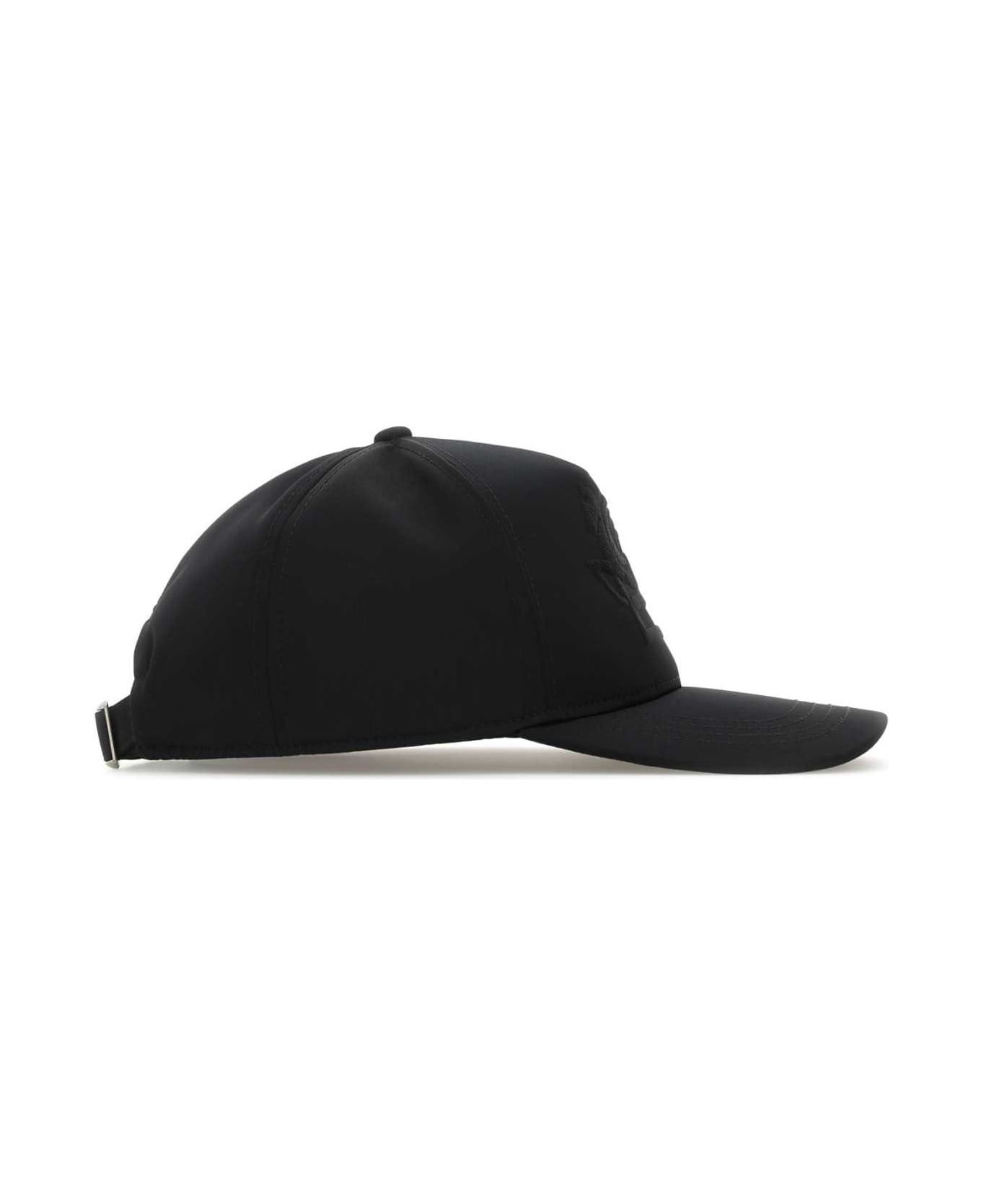 Etro Black Satin Baseball Cap - BLACK
