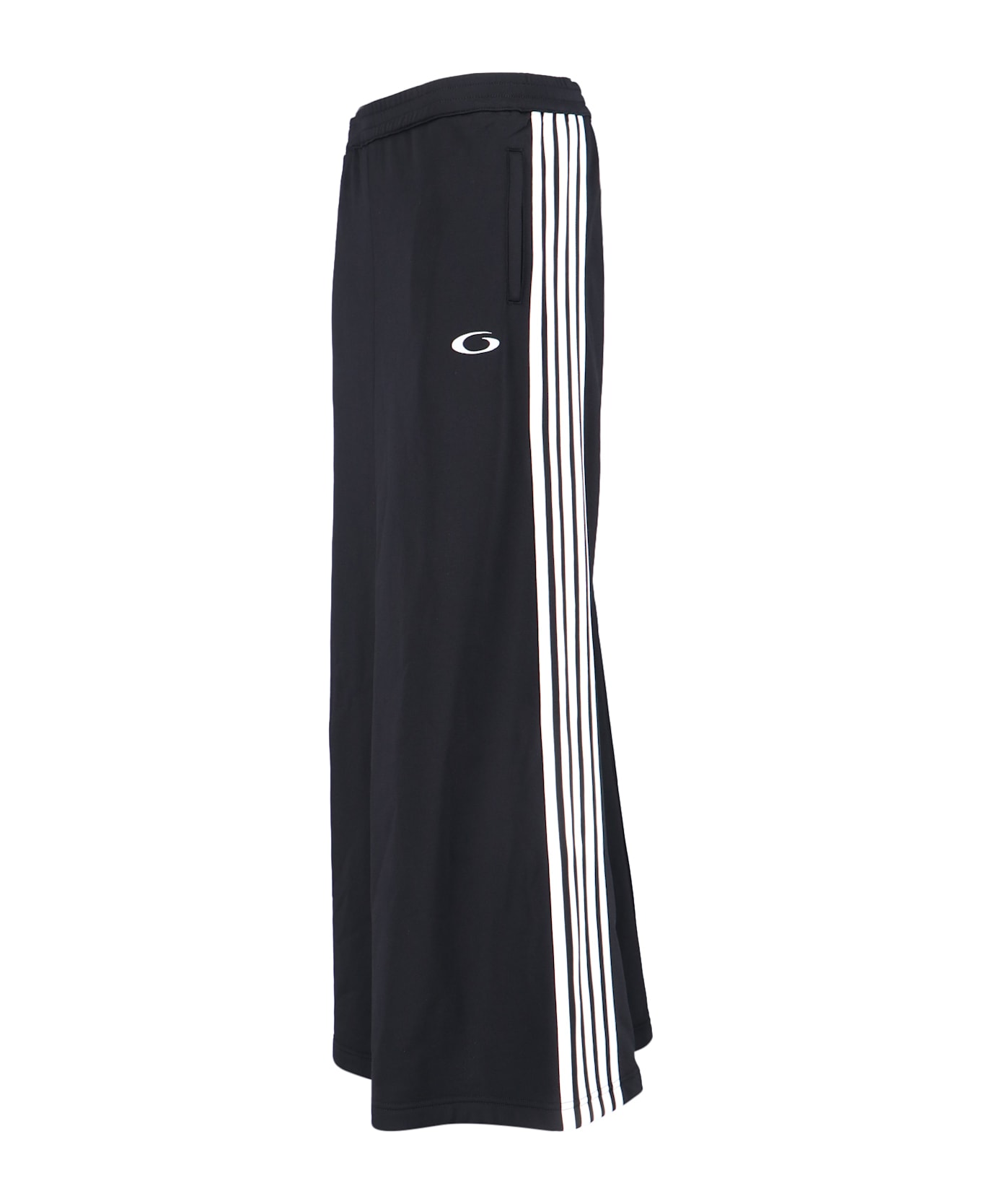 Balenciaga Maxi Logo Skirt - Black