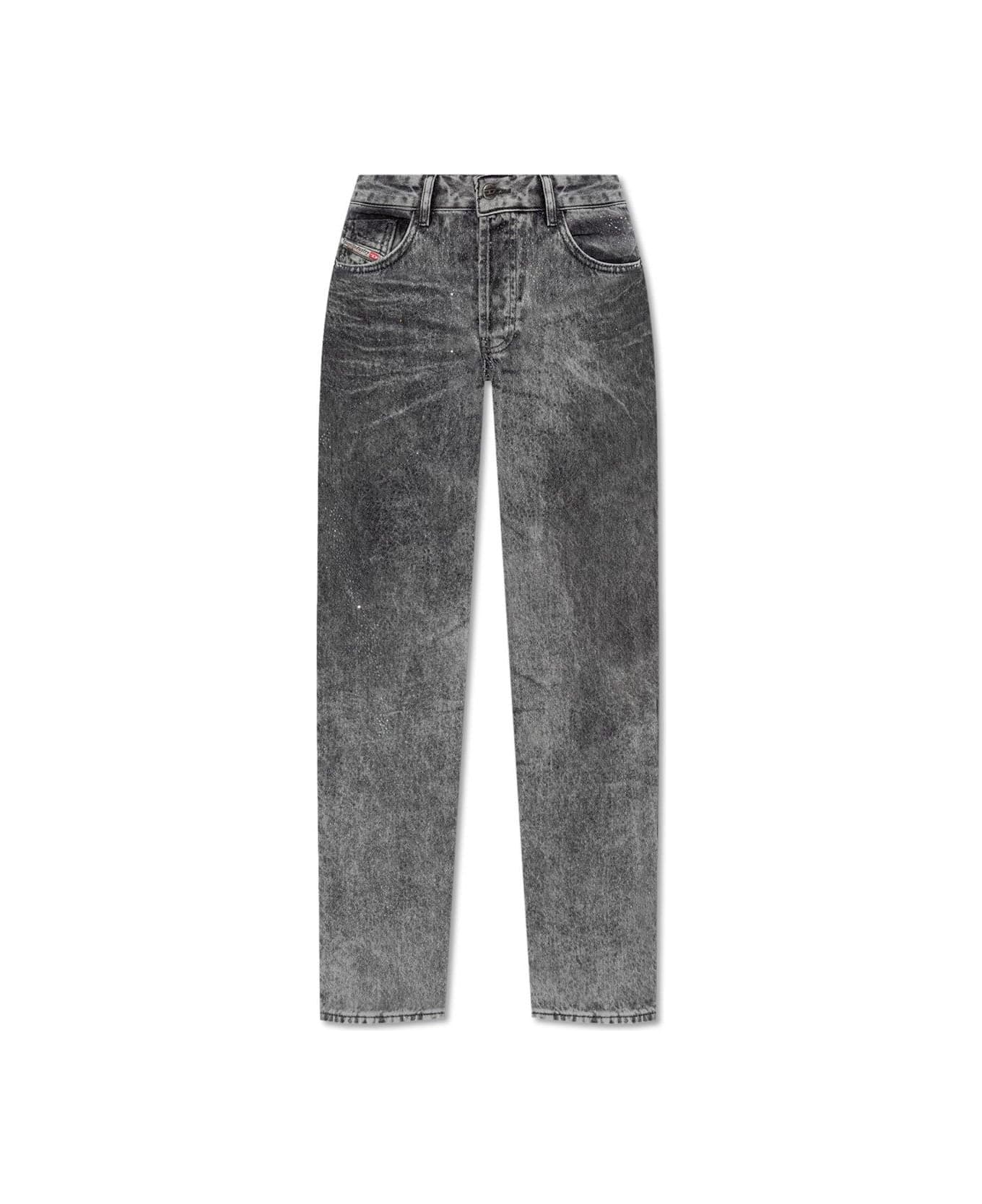 Diesel 1989 D-mine Regular Jeans - BLACK/DENIM