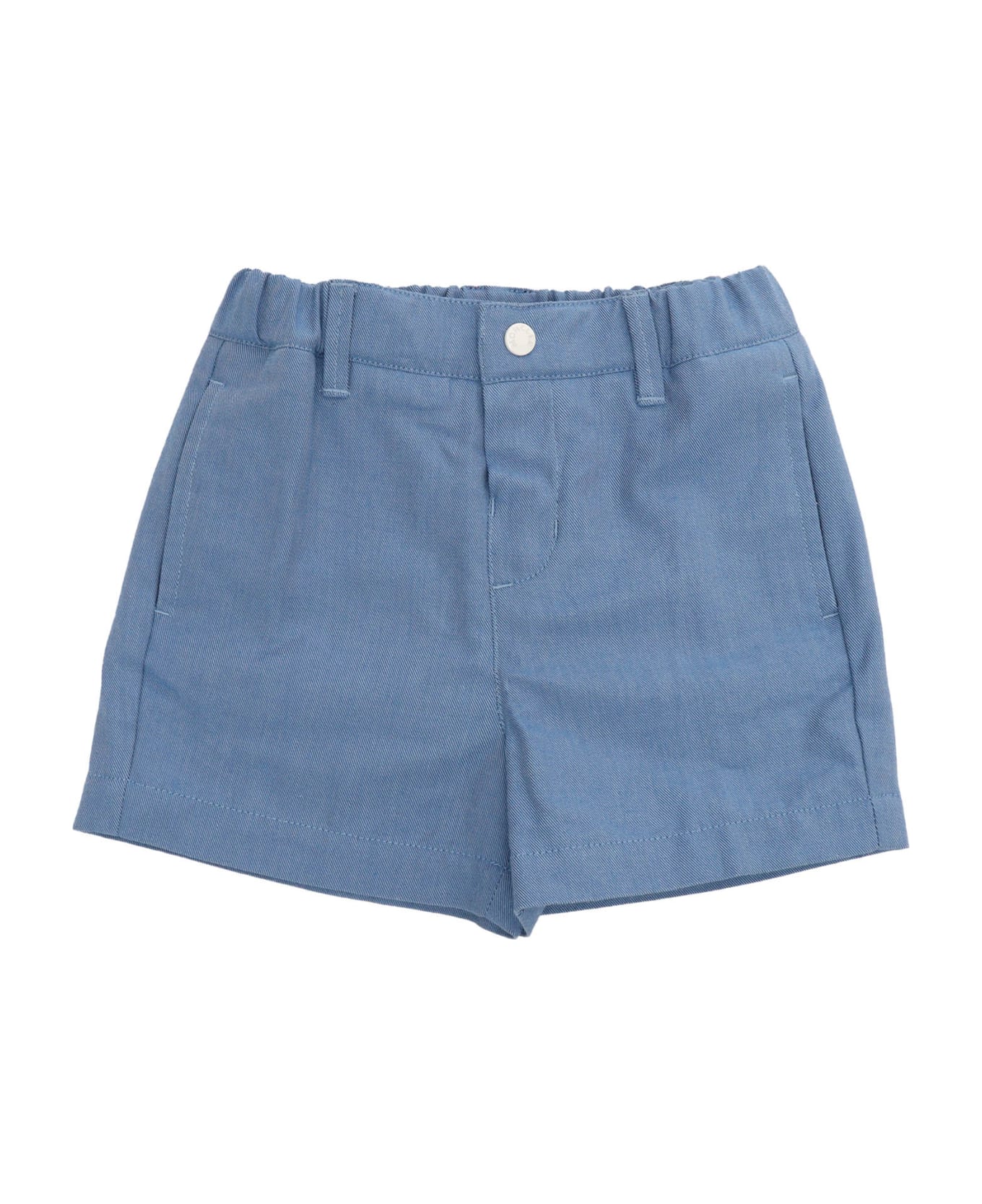 Moncler Light Blue Shorts - LIGHT BLUE ボトムス