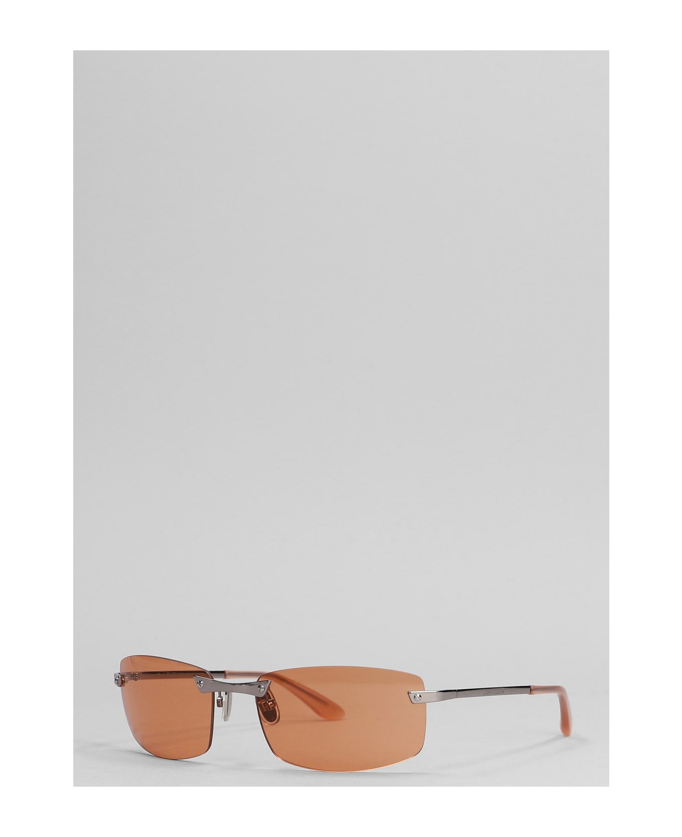 Acne Studios Sunglasses In Orange Metal Alloy - orange