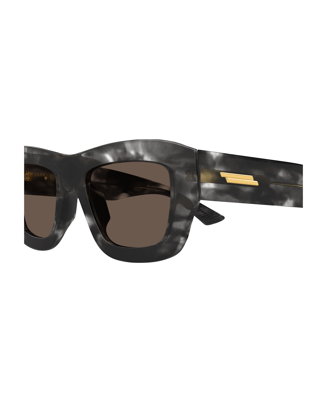 Bottega Veneta Eyewear Bv1357s-002 - Black Havana Sunglasses - Black