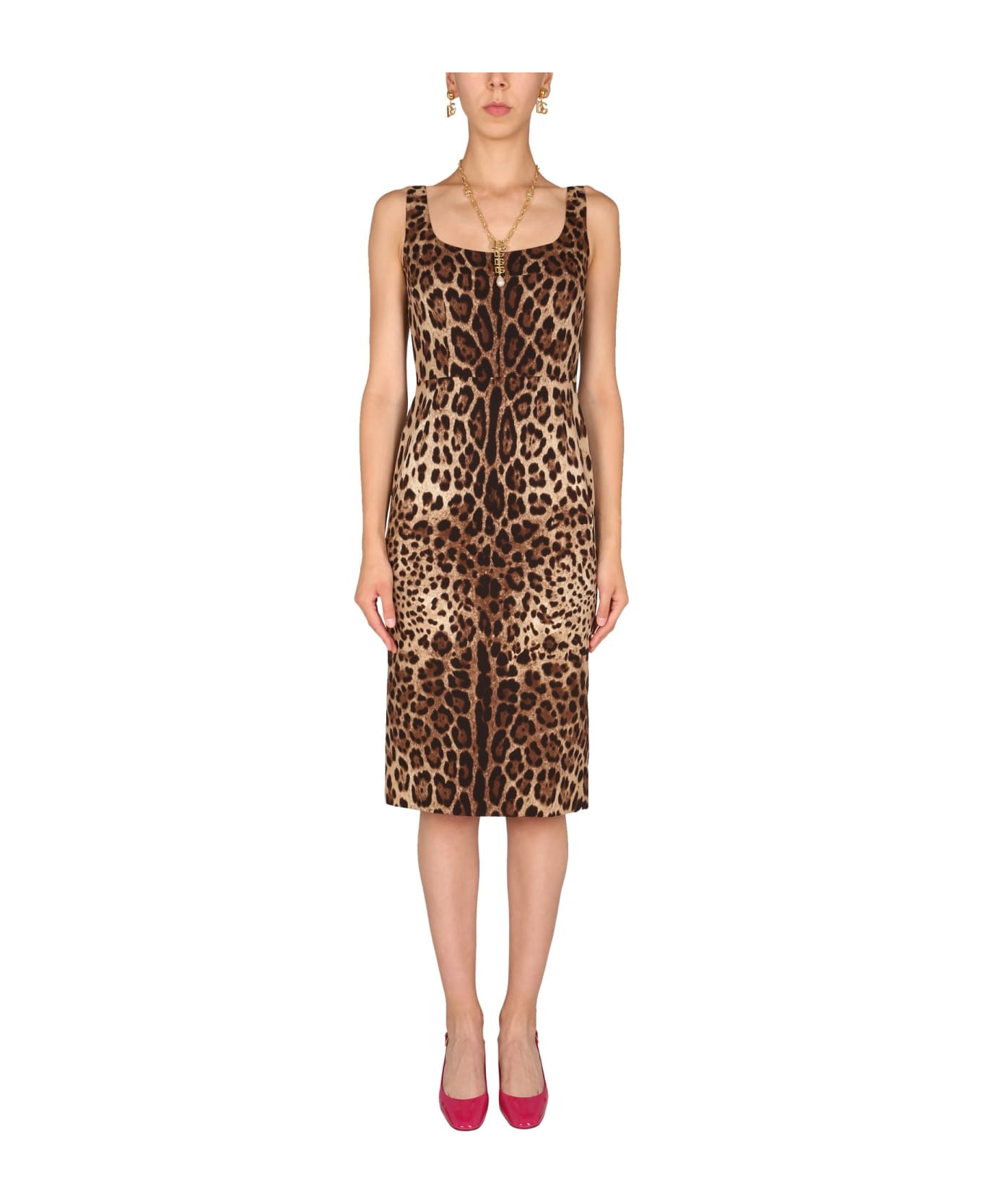 Dolce 
Gabbana Charmeuse Long Dress