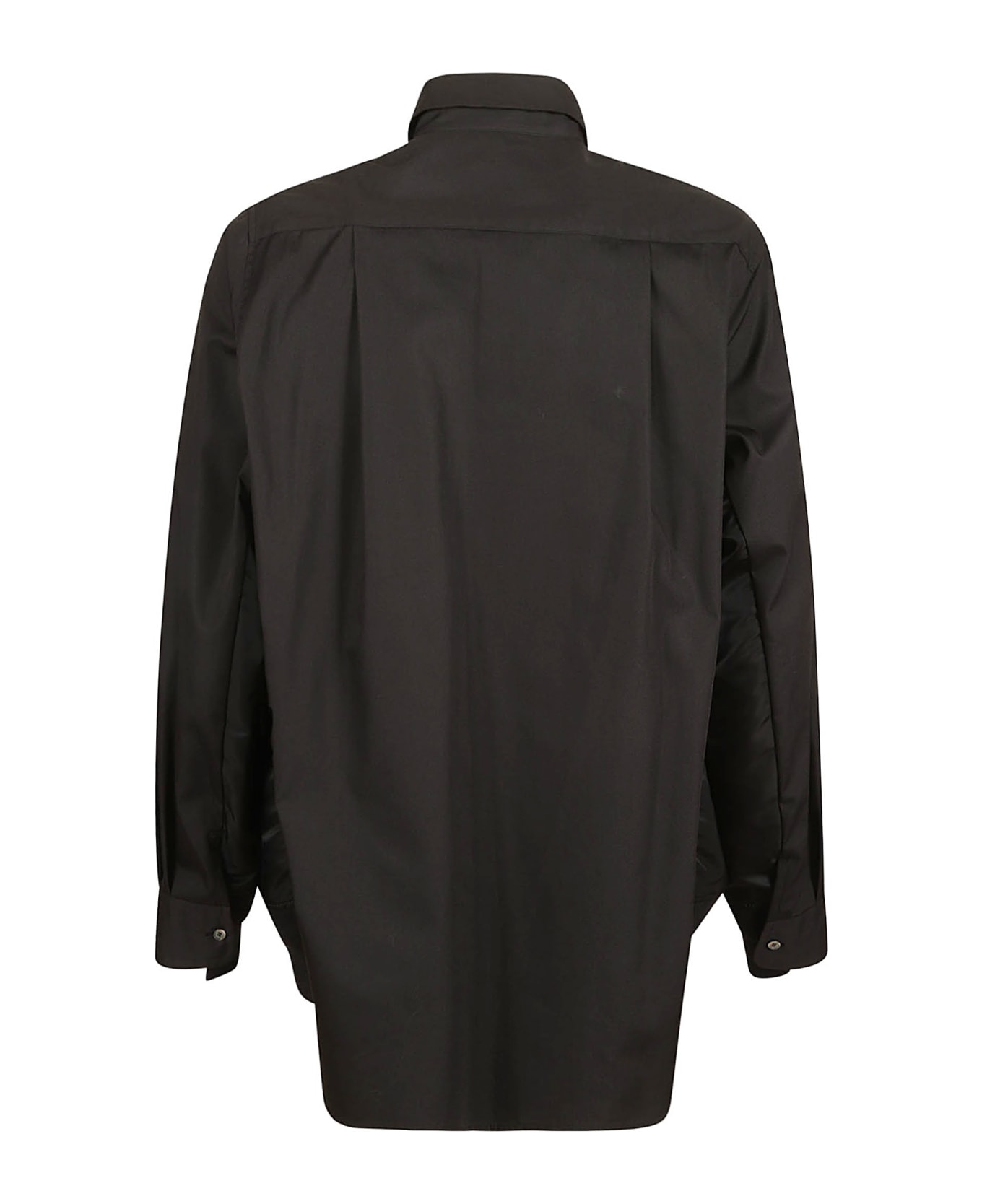 Sacai Long-sleeved Shirt - Black