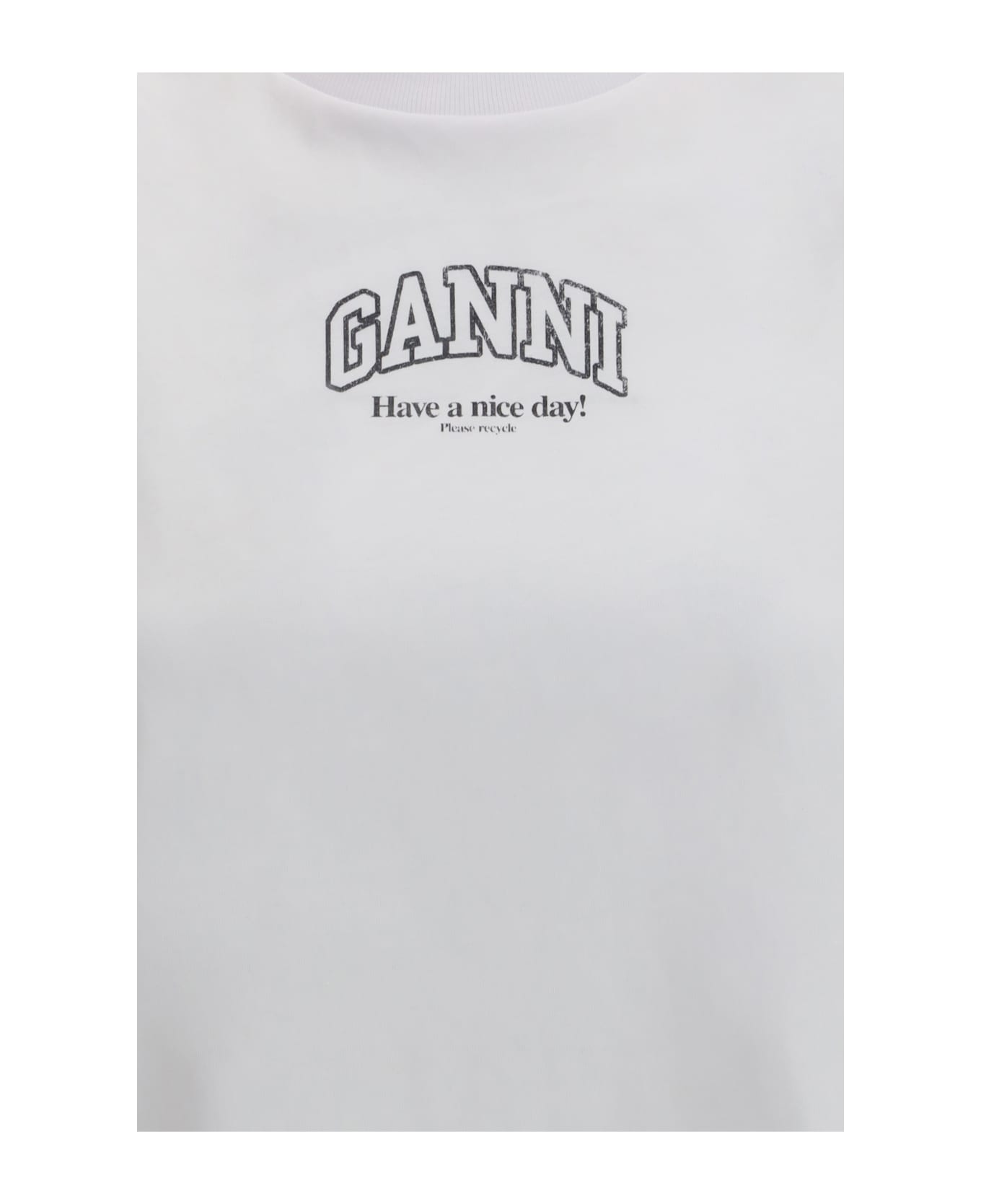 Ganni Crewneck T-shirt