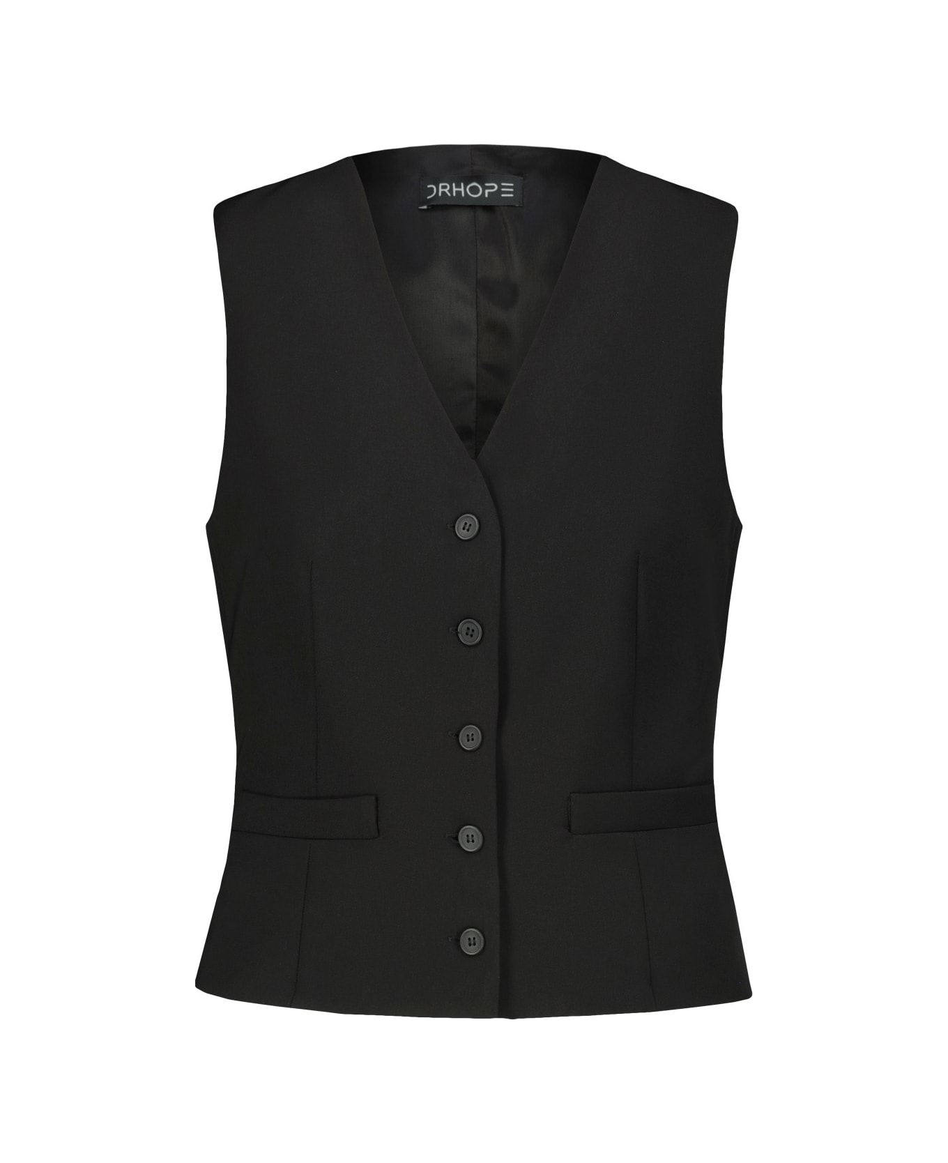 Drhope Classic Vest - Black