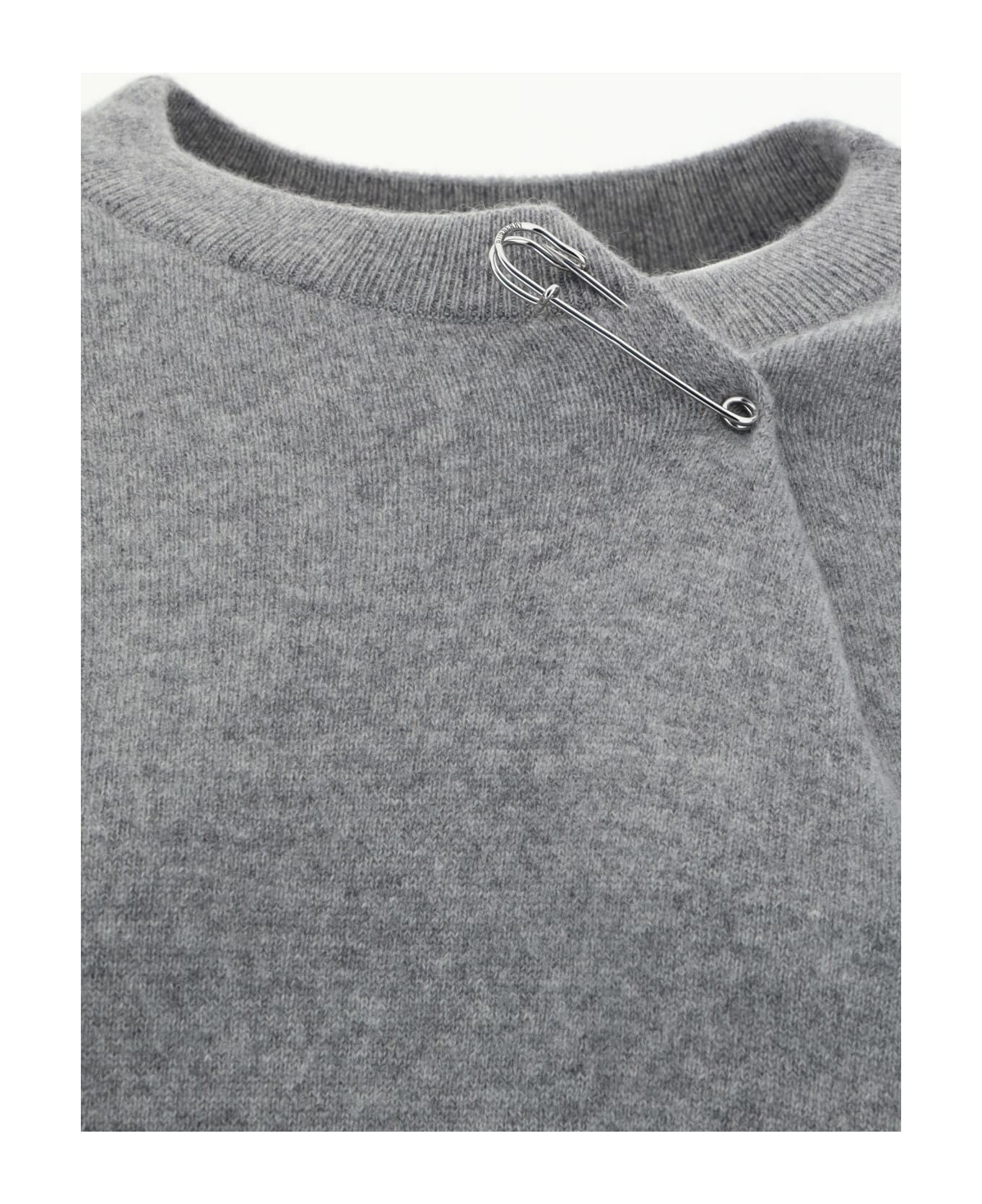 Burberry Knitwear - Light Grey Melange