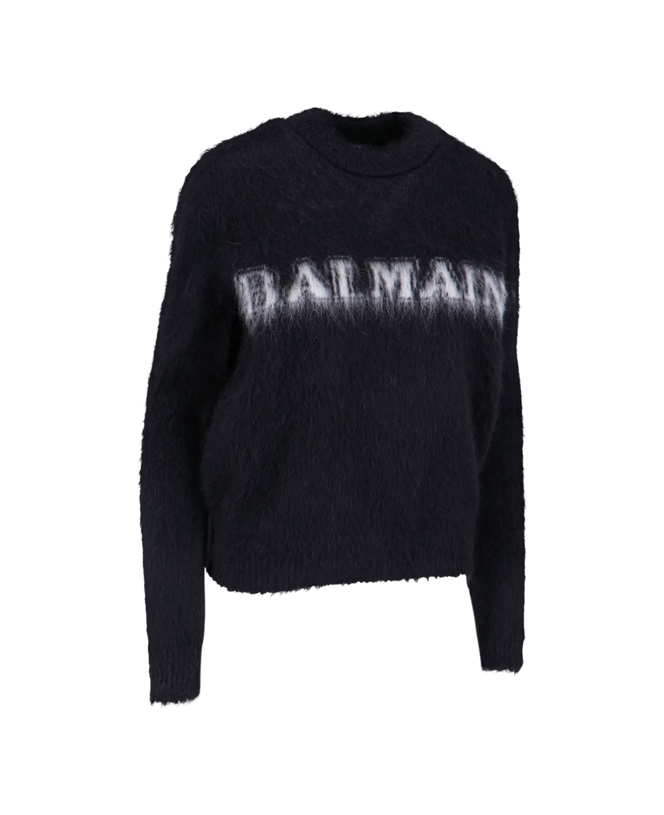 Balmain Logo Sweater - Noir/blanc