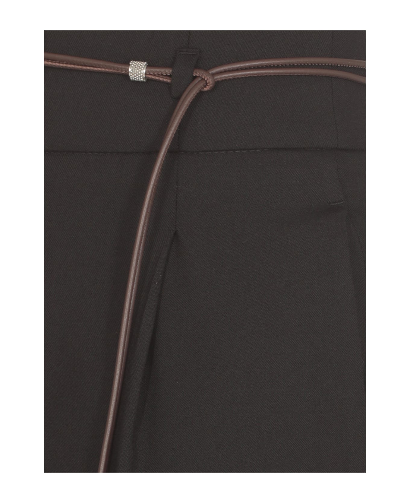 Peserico Wool Pants - Black