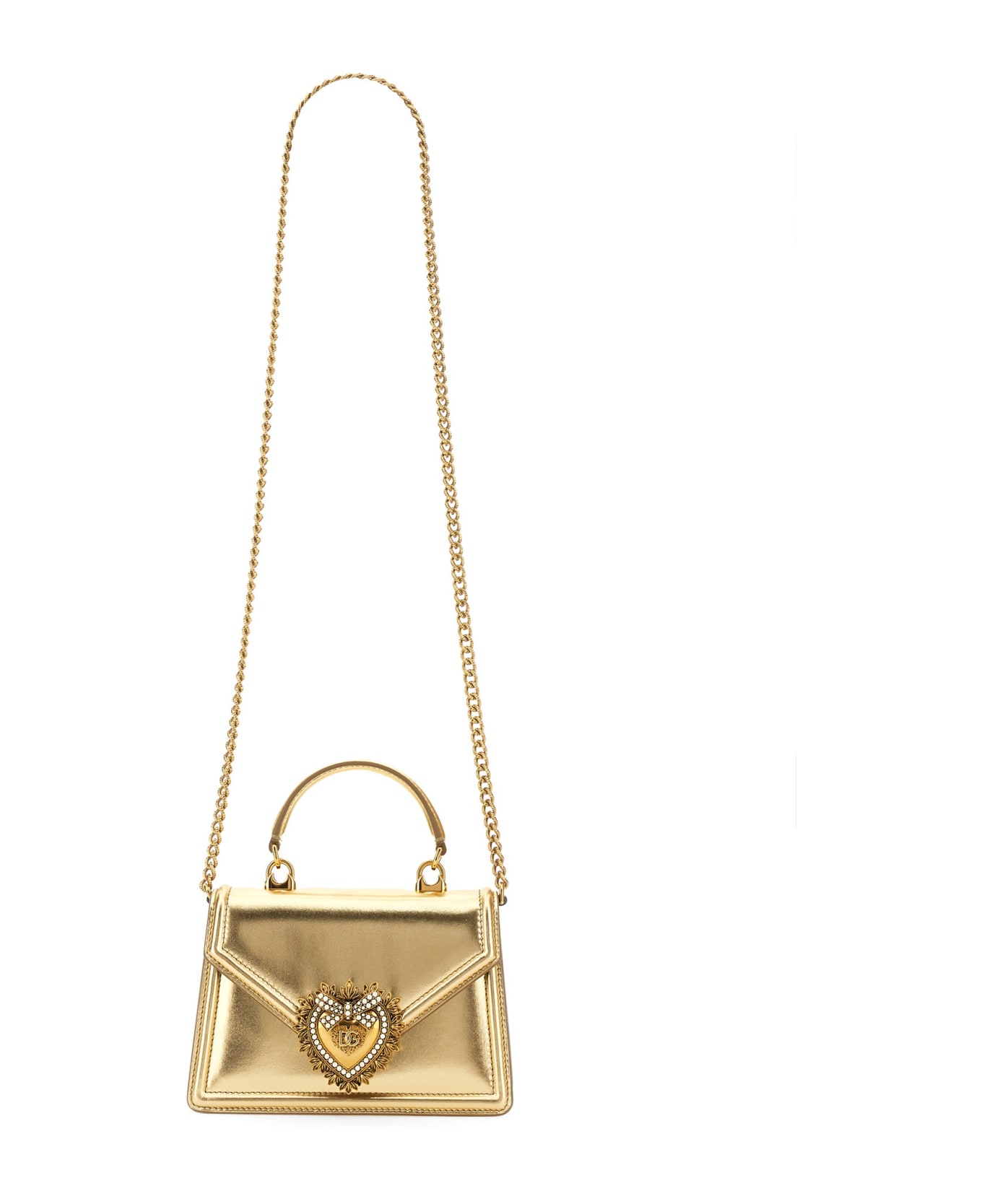 Dolce & Gabbana Devotion Handbag - Gold