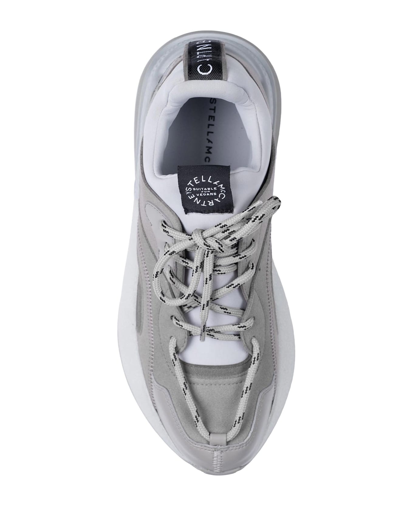 Stella McCartney Eclypse Alter Faux Suede Sneakers - Gray