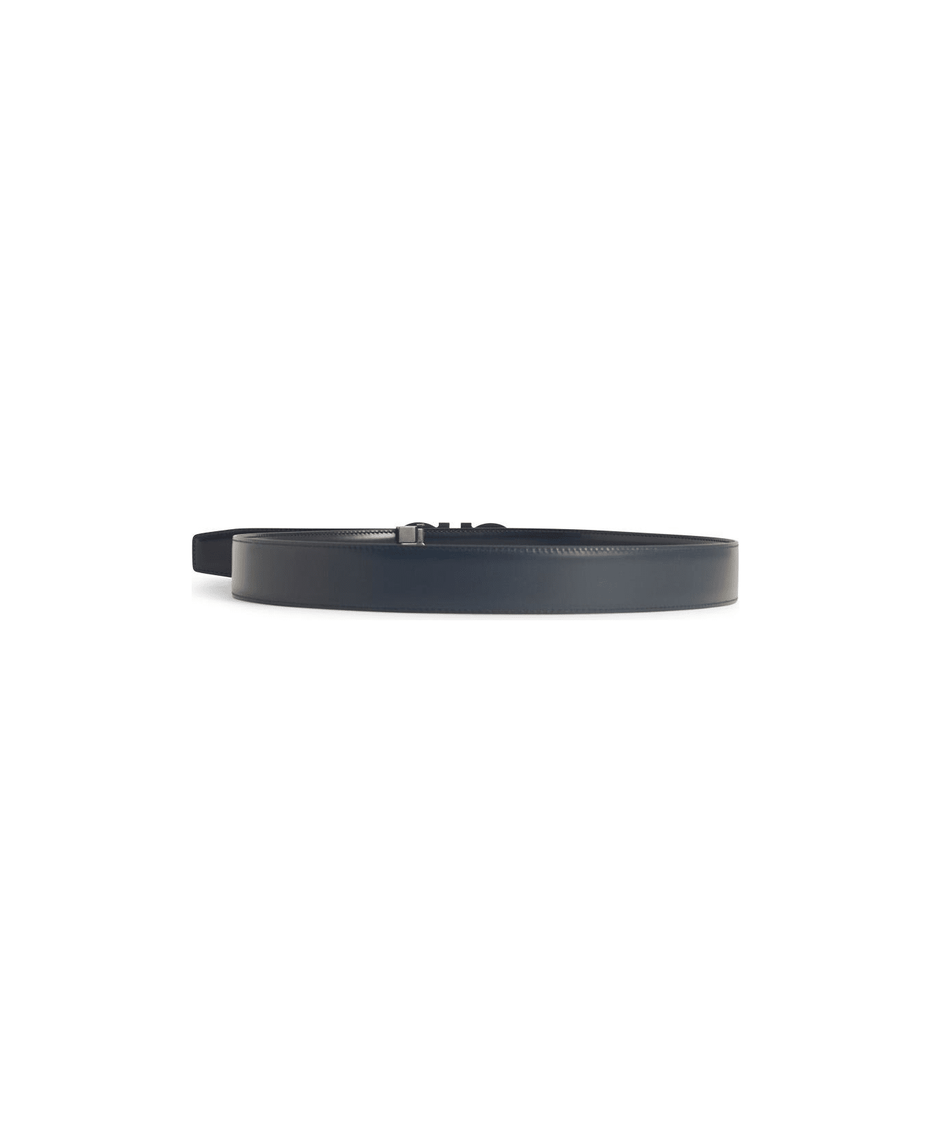 Ferragamo Blue Leather Belt - Blue