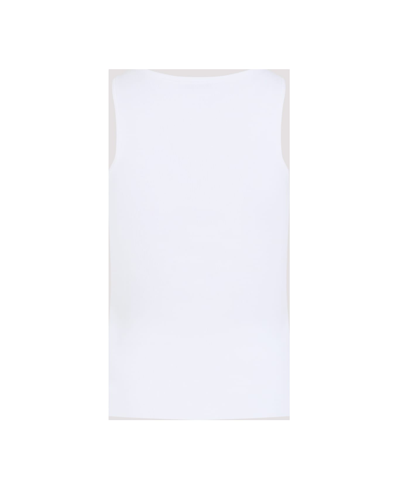 Balenciaga Tank Top - White Black