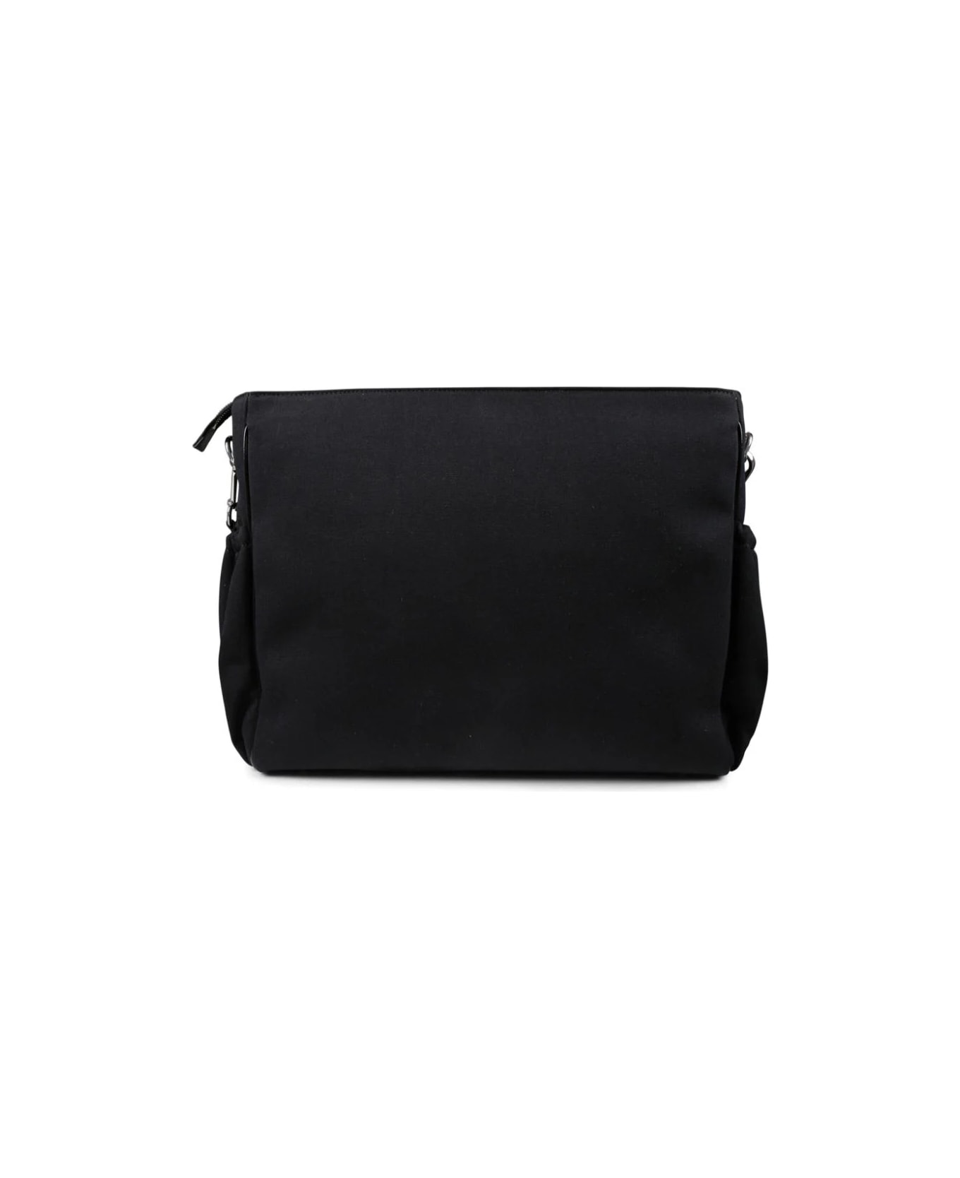 Balmain Borsa Fasciatoio Con Stampa - Black