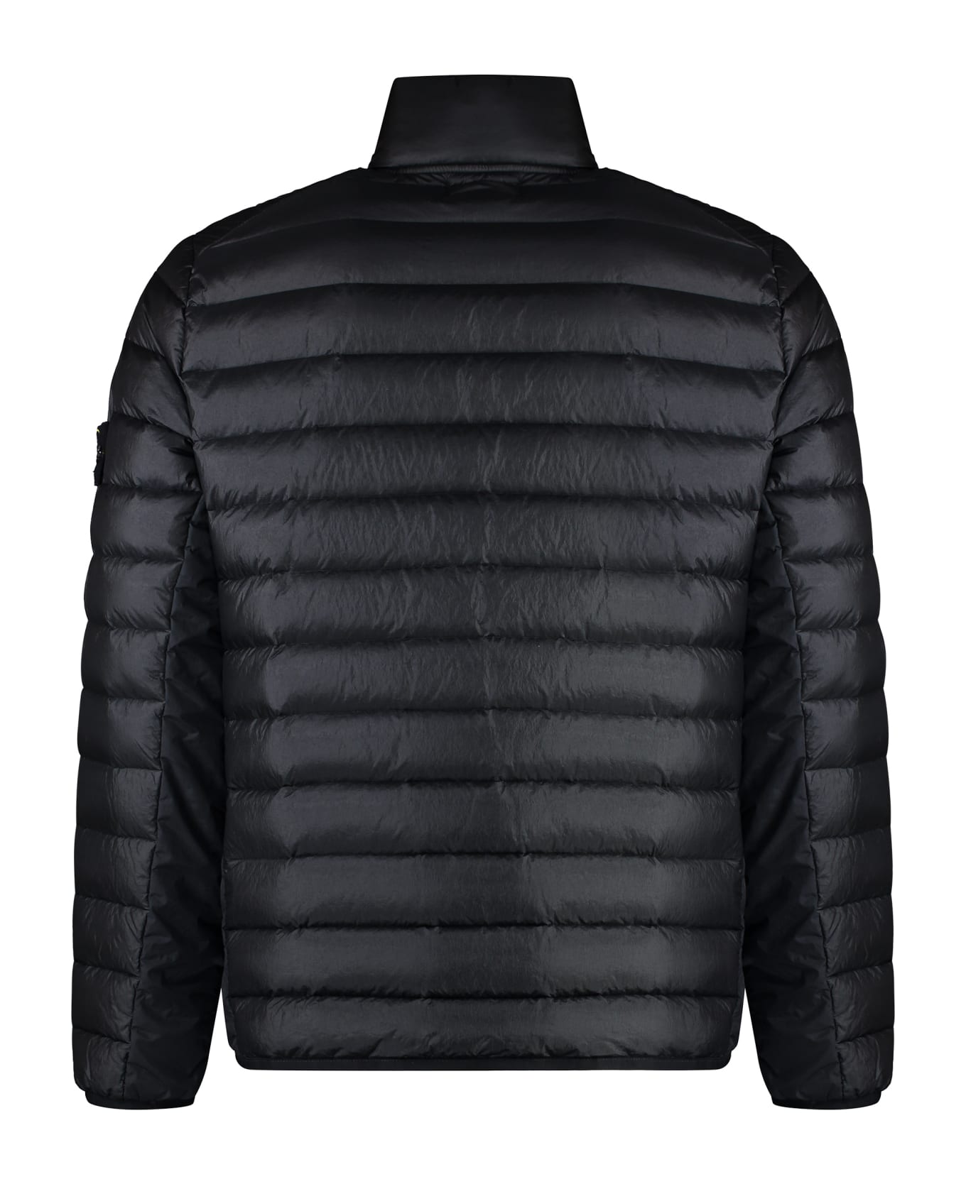 Stone Island Techno Fabric Down Jacket - black