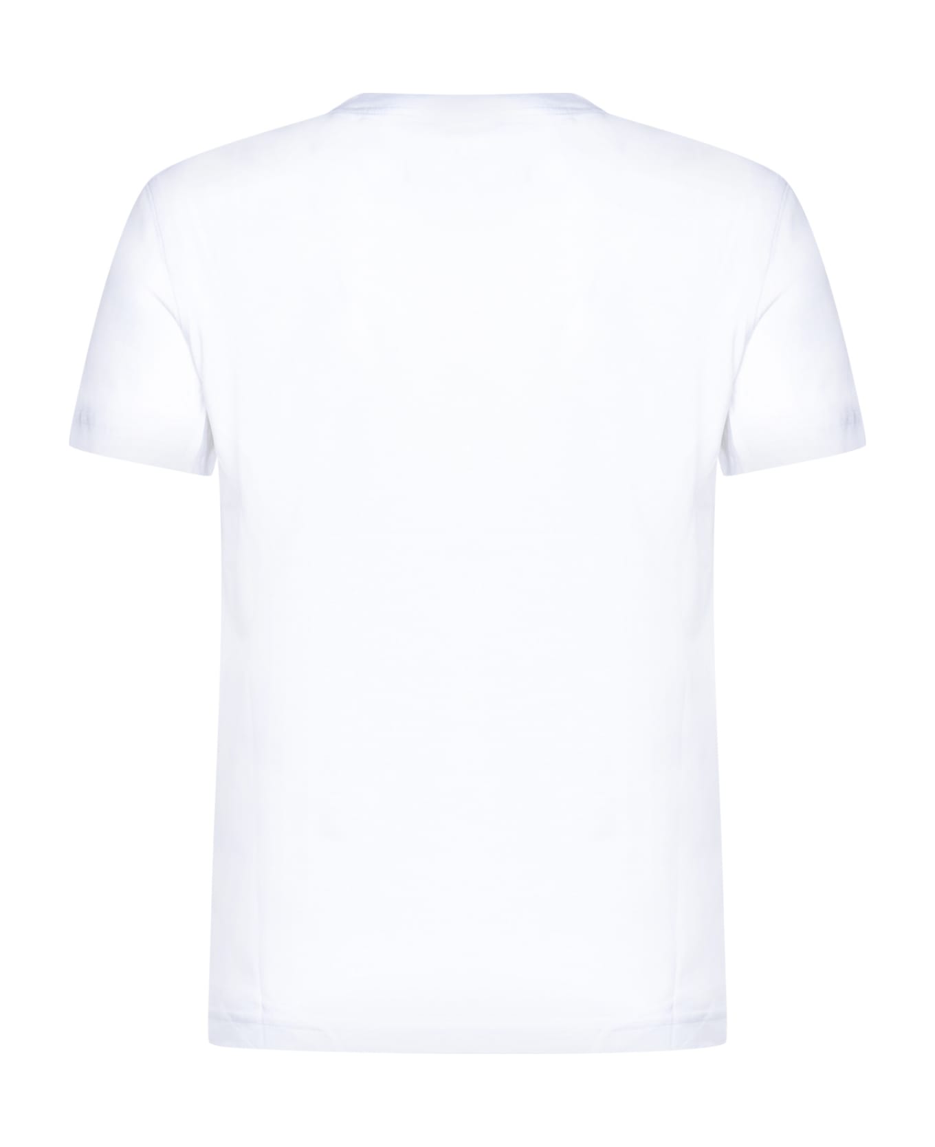 Versace Jeans Couture T-shirt With Logo - White gold