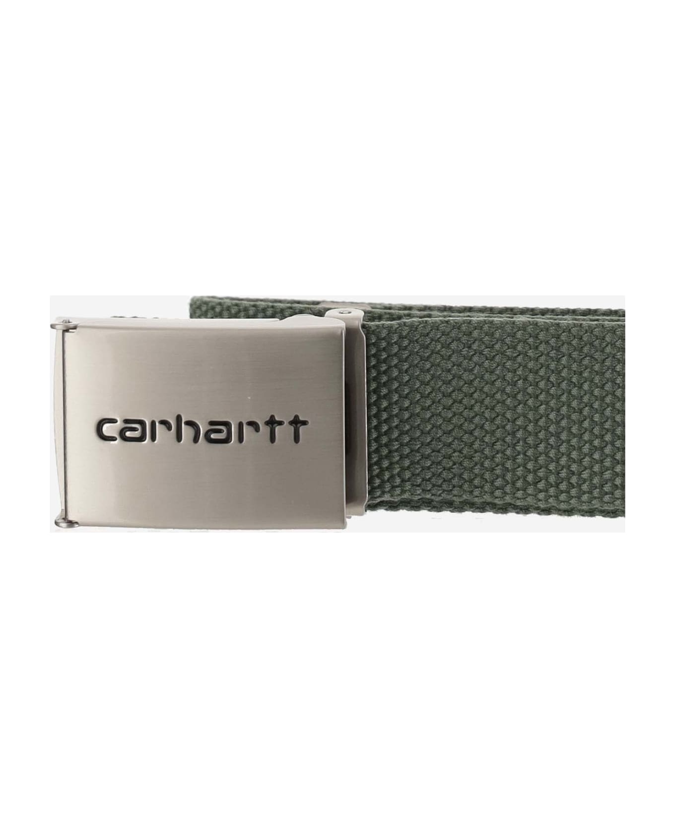 Carhartt Technical Fabric Belt With Logo - Green ベルト