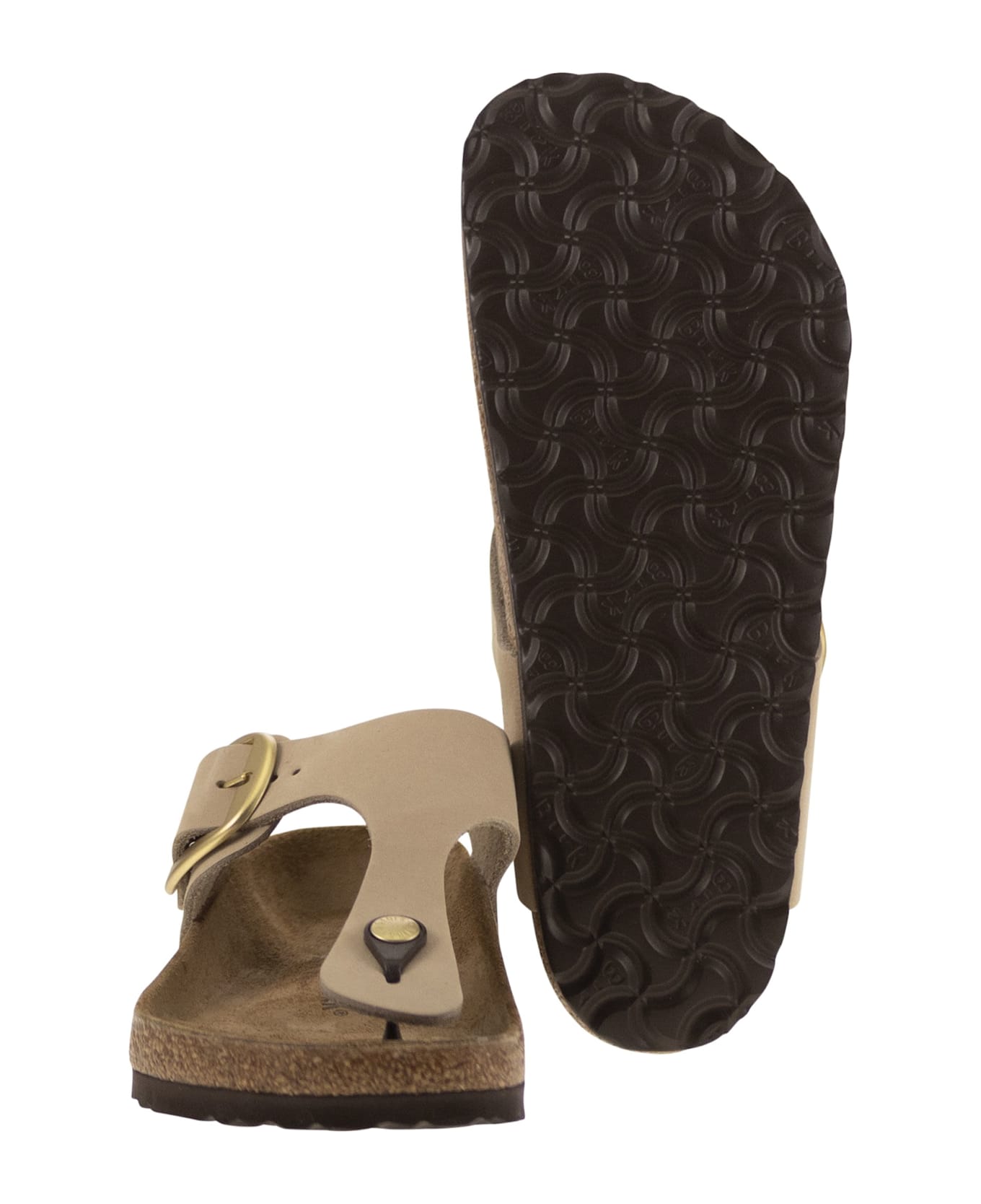 Birkenstock Gizeh Big Buckle - Flip-flops With Buckle - Sand