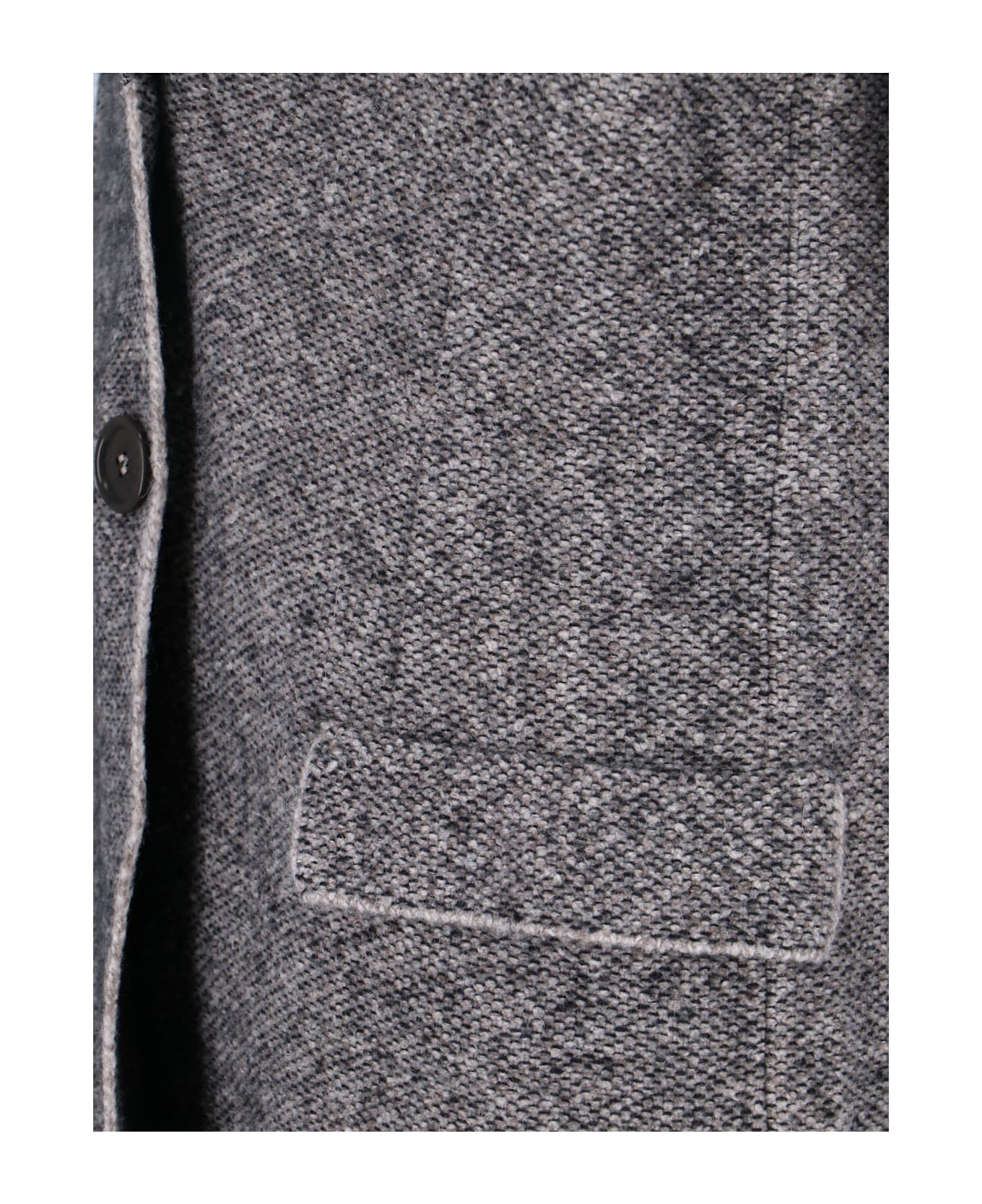Giorgio Armani Single-breasted Blazer - Gray