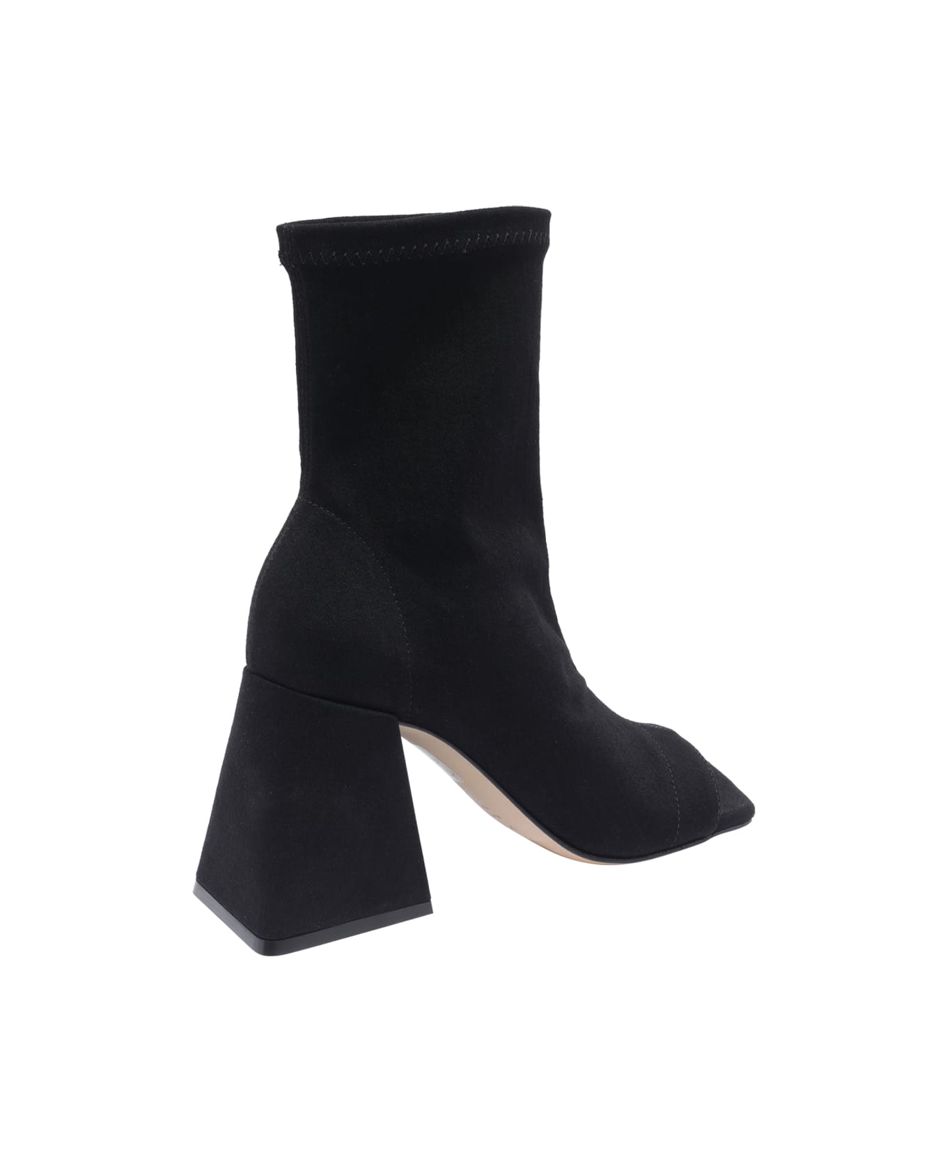 Vic Matié Pump Booties - Black