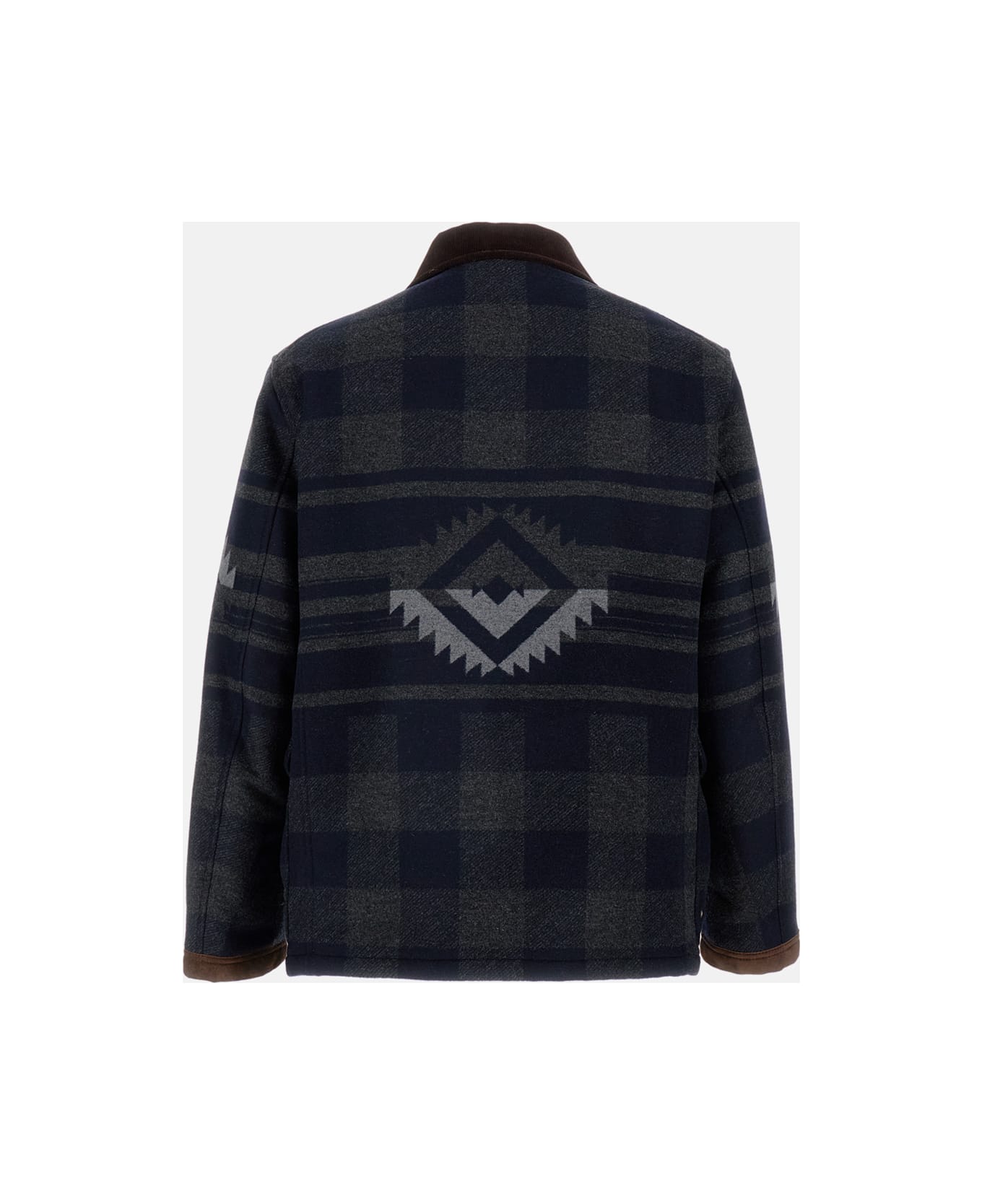 Fay Archived Jacket With 4 Hooks - Blue